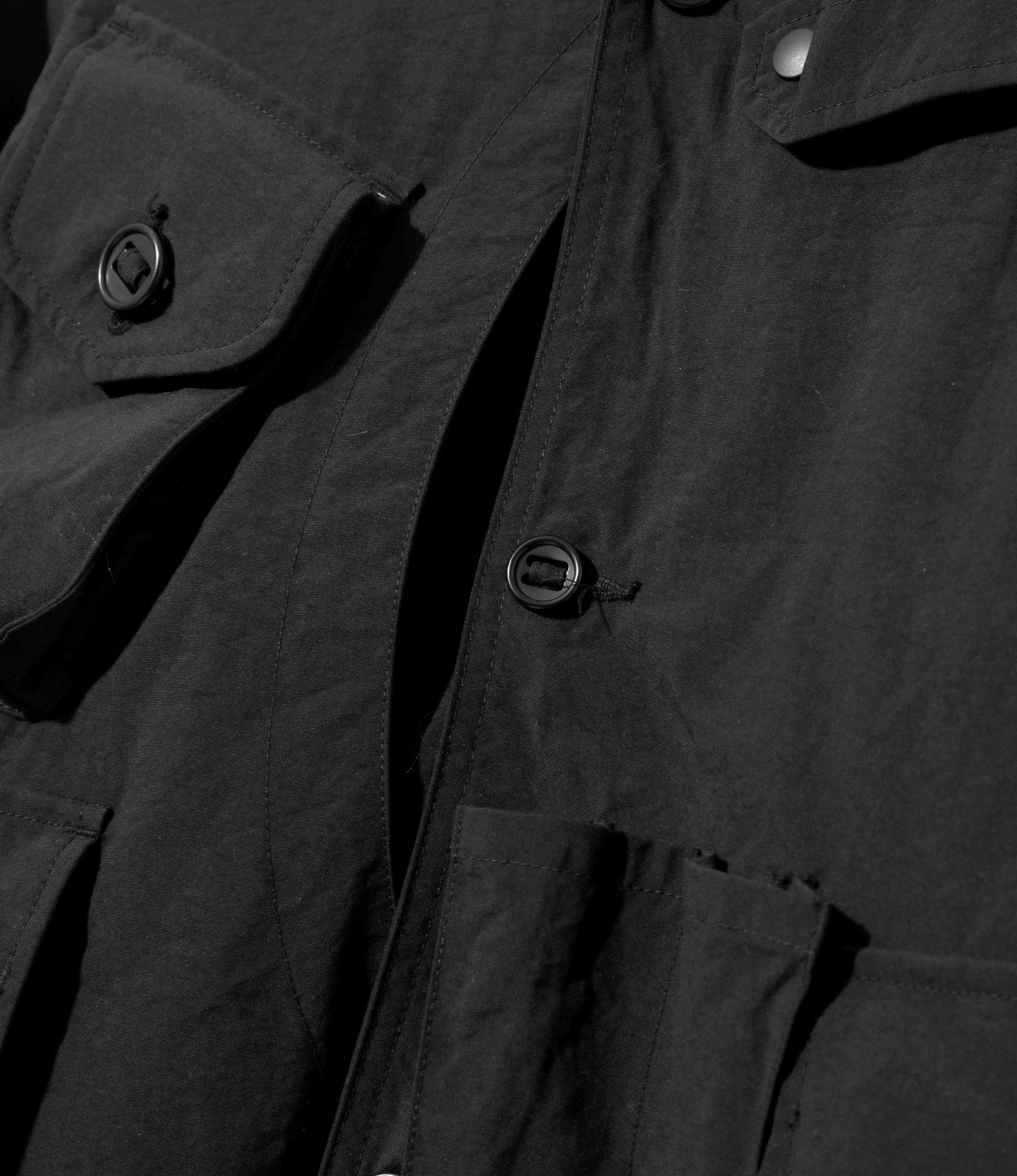 Tenkara Jacket - Black - Nylon Oxford - Image 3