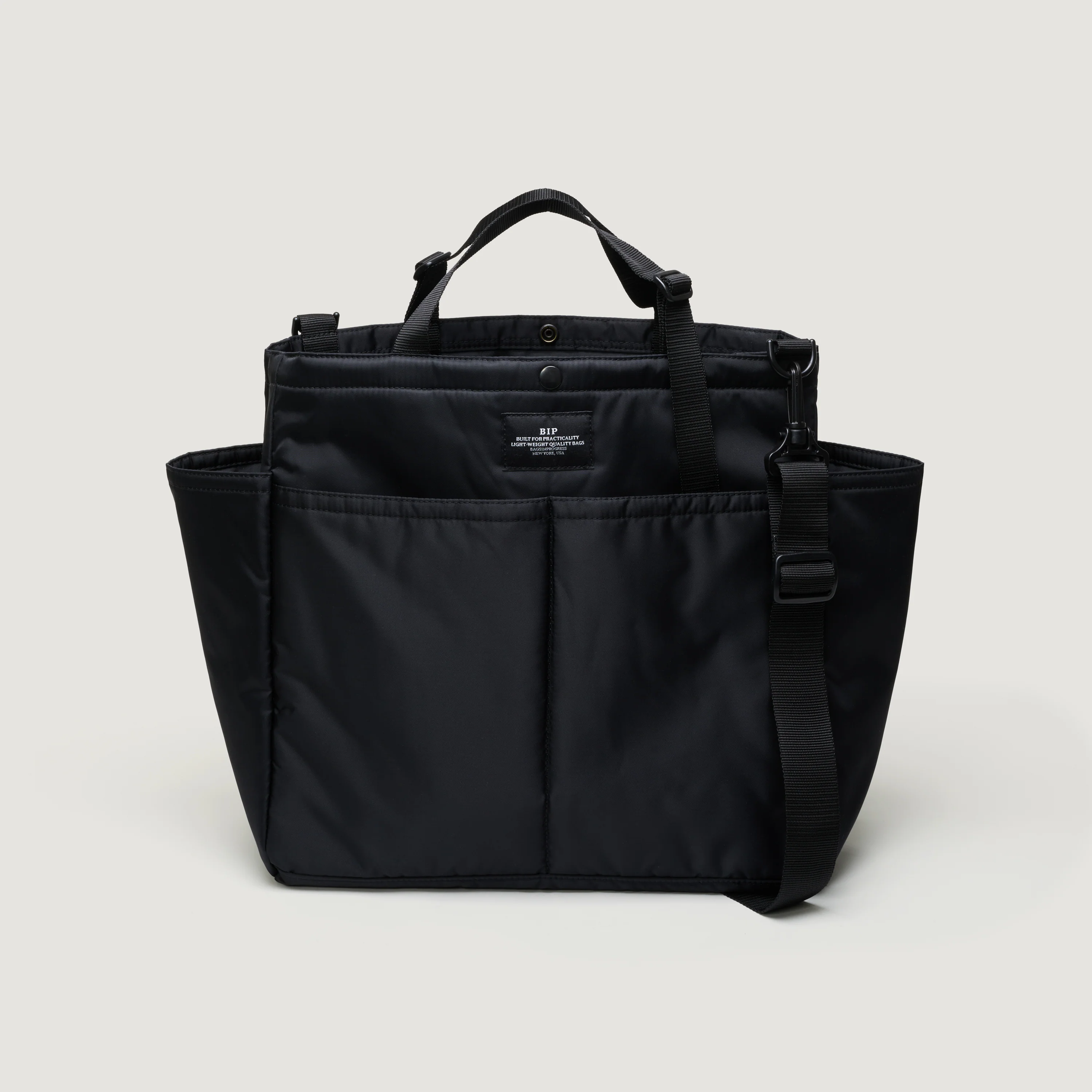 Carry-all Beach Bag - Black Puffer