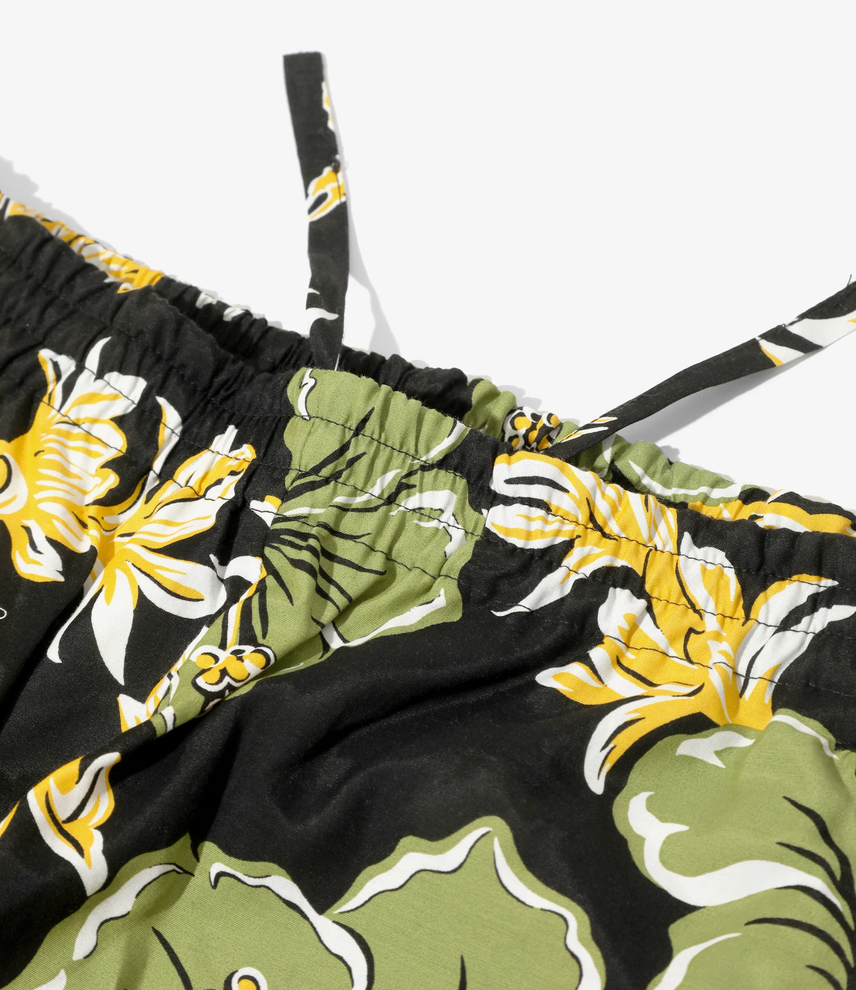 Basketball Short - Black - C/R Printed Flower & Papillon - Image 3