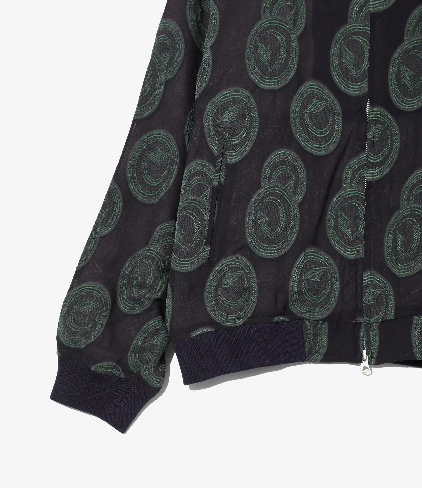 BB Jacket - Purple / Green - R/PE Ring Cut Jq - Image 3