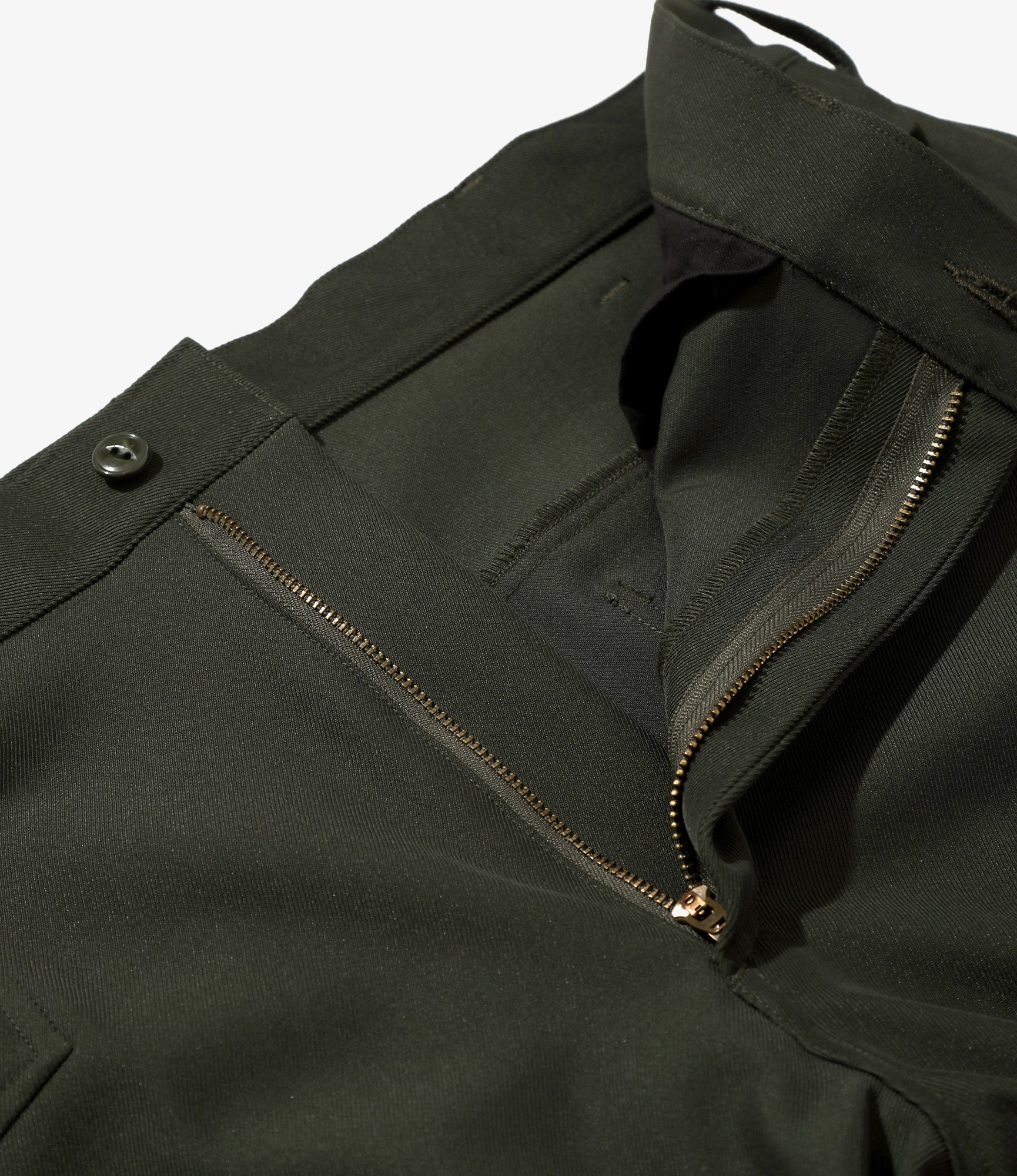 Boot-Cut Utility Pant - Green - Cavalry Twill - Image 2