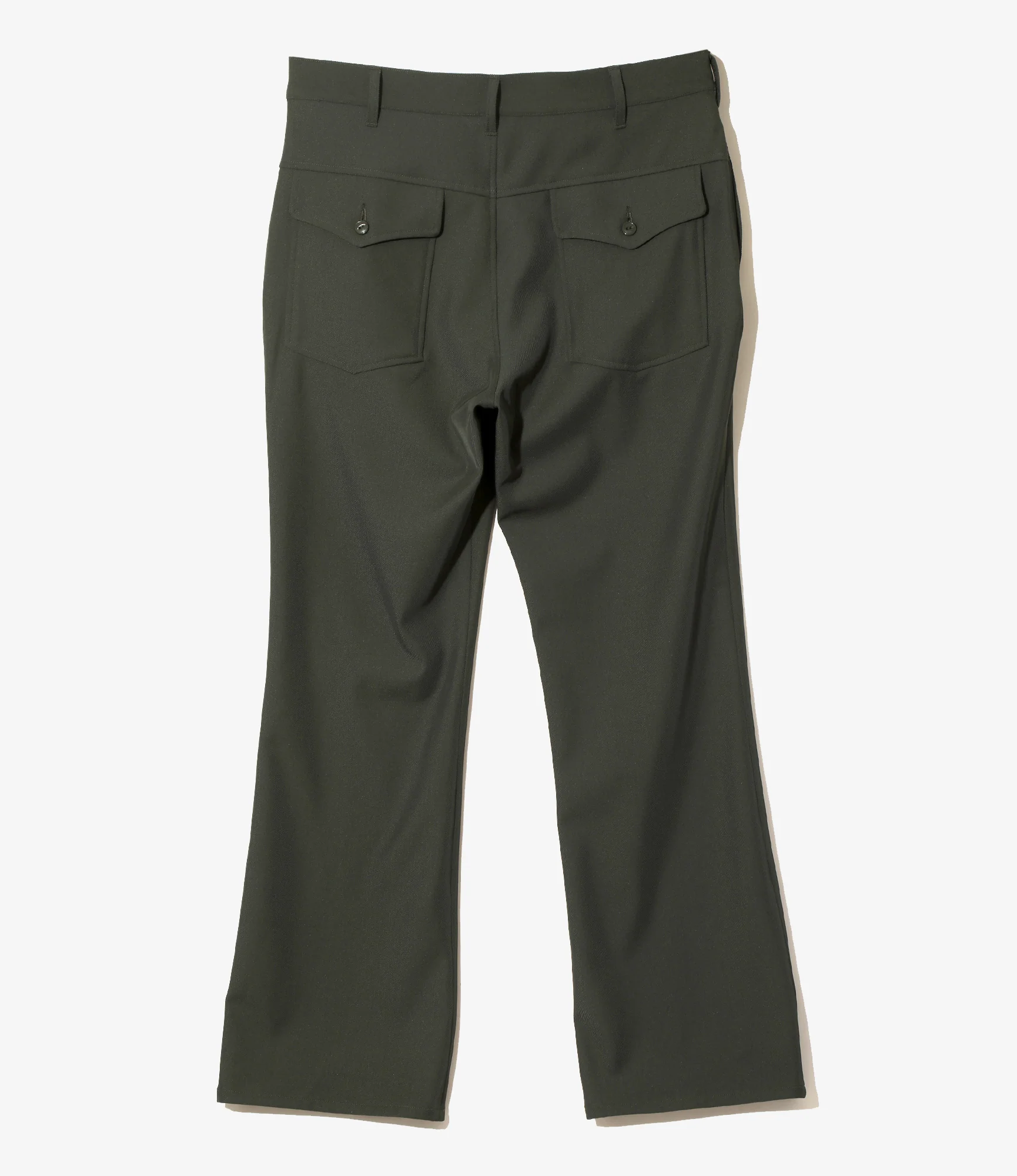 Boot-Cut Utility Pant - Green - Cavalry Twill - Image 4