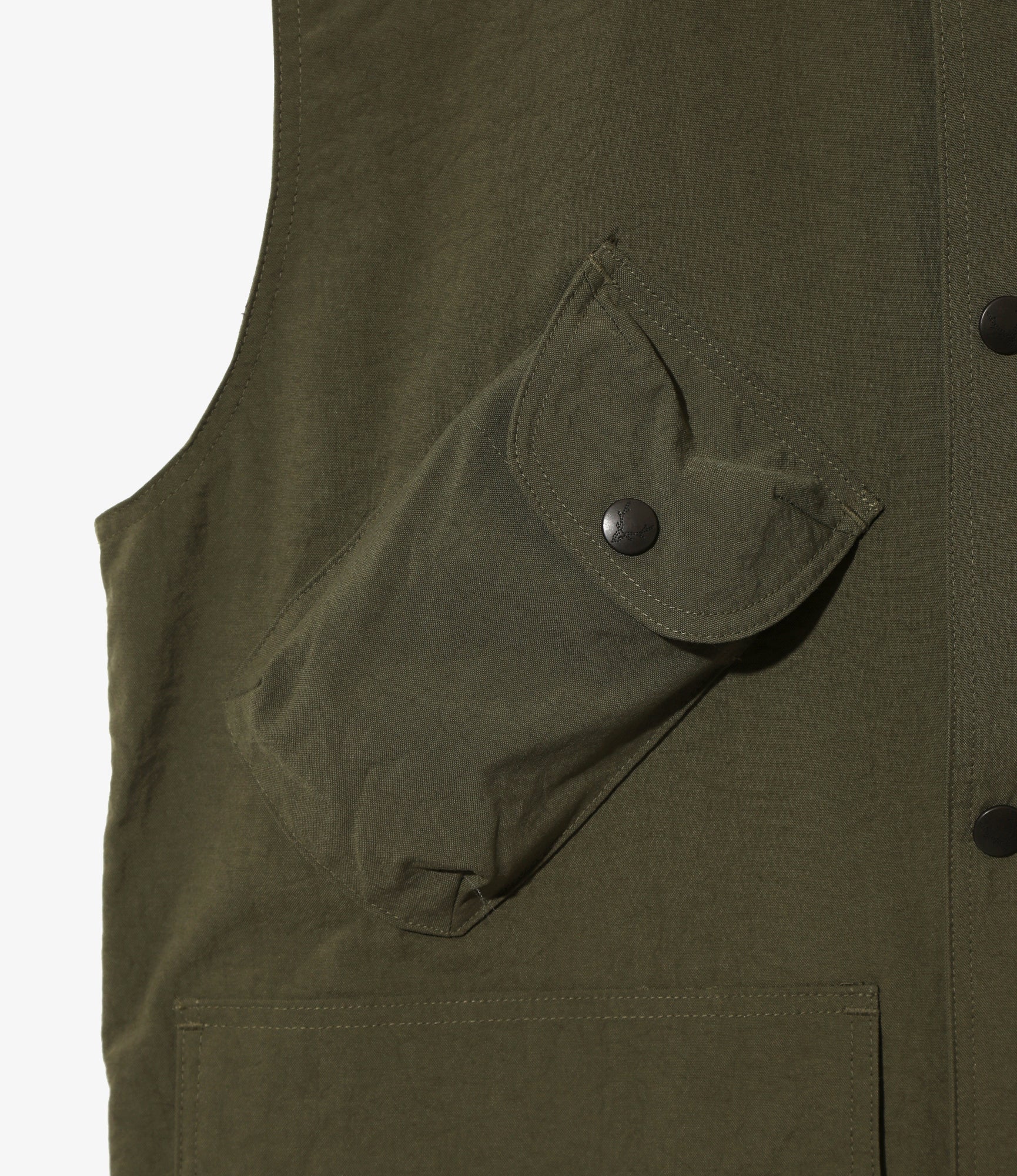 Carmel Vest - Olive - Nylon Oxford - Image 3