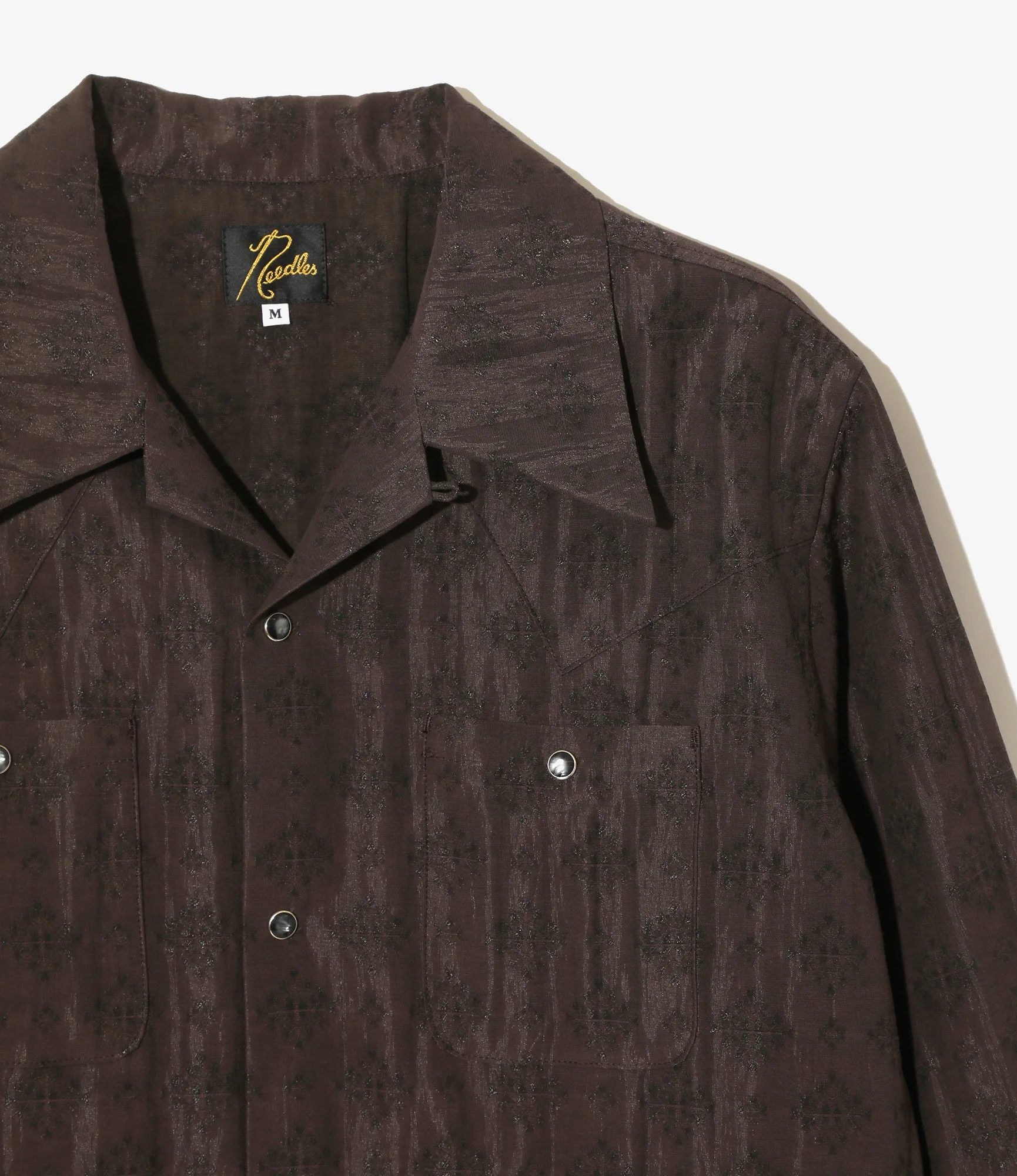 Cowboy One-Up Shirt - Bordeaux - Bright Foulard - Image 2
