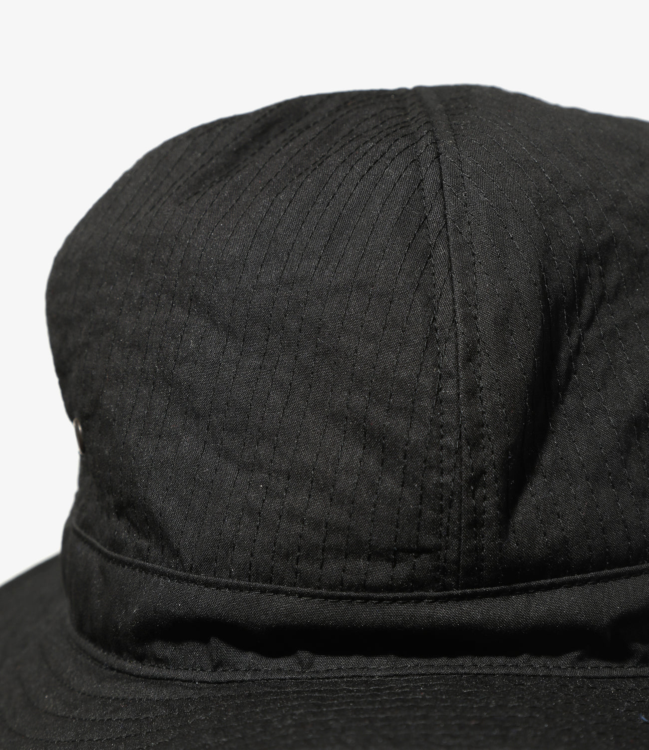 Crusher Hat - Black - C/N Oxford - Image 2