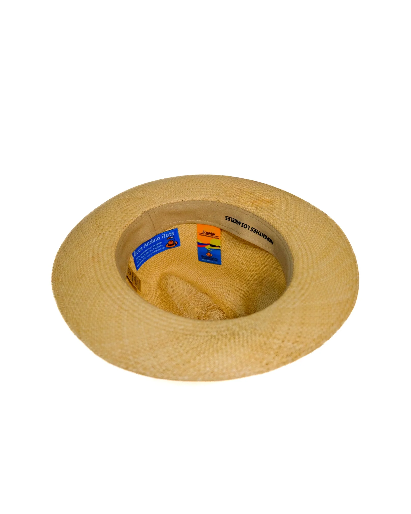 Classic Panama Hat - Beige for Nepenthes Los Angeles - Image 2