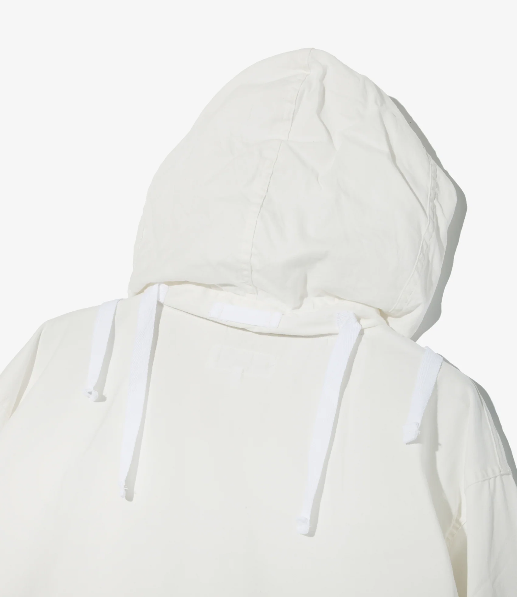 Salvage Smock - White Cotton Micro Sanded Twill - Image 4