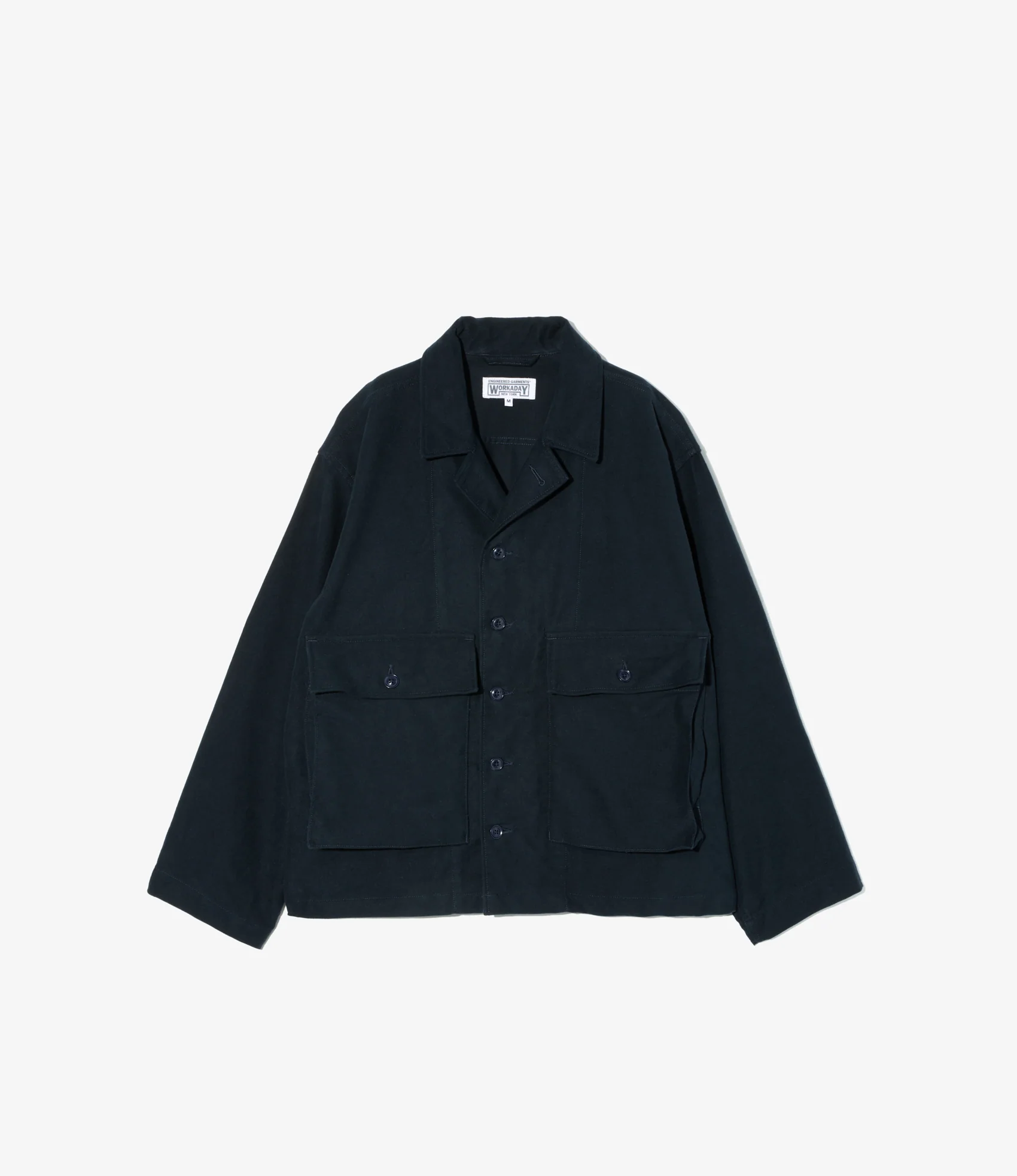 Sea Bees Jacket - Dk. Navy Cotton Moleskin