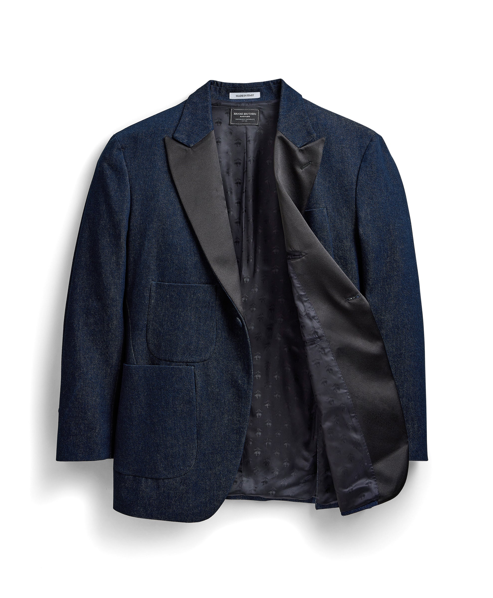 Engineered Garments x Brooks Brothers - Oversized Tux Jacket - Denim - Image 3