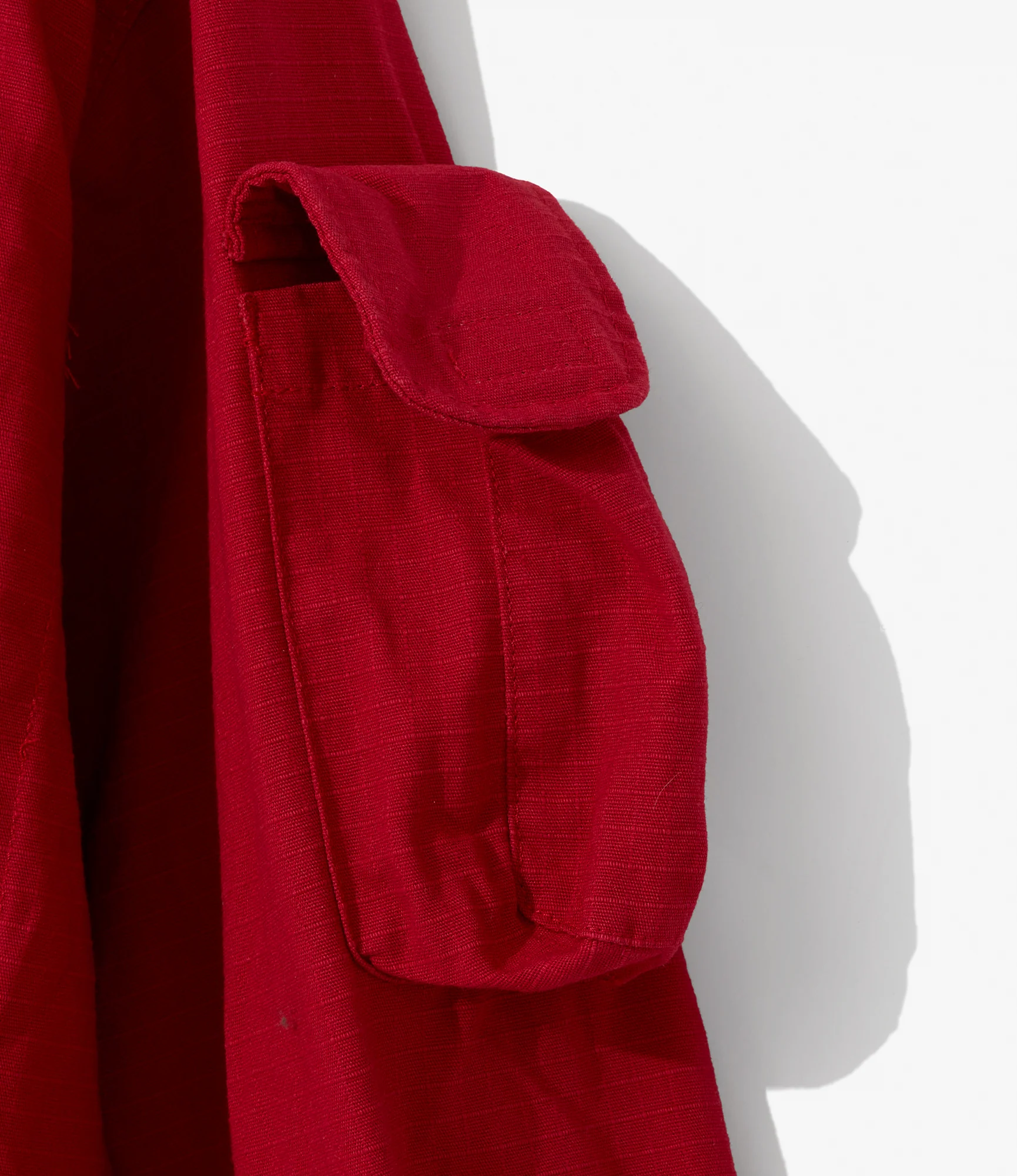 EGxBeams+ | Pradio Jacket | Red Cotton Ripstop - Image 4