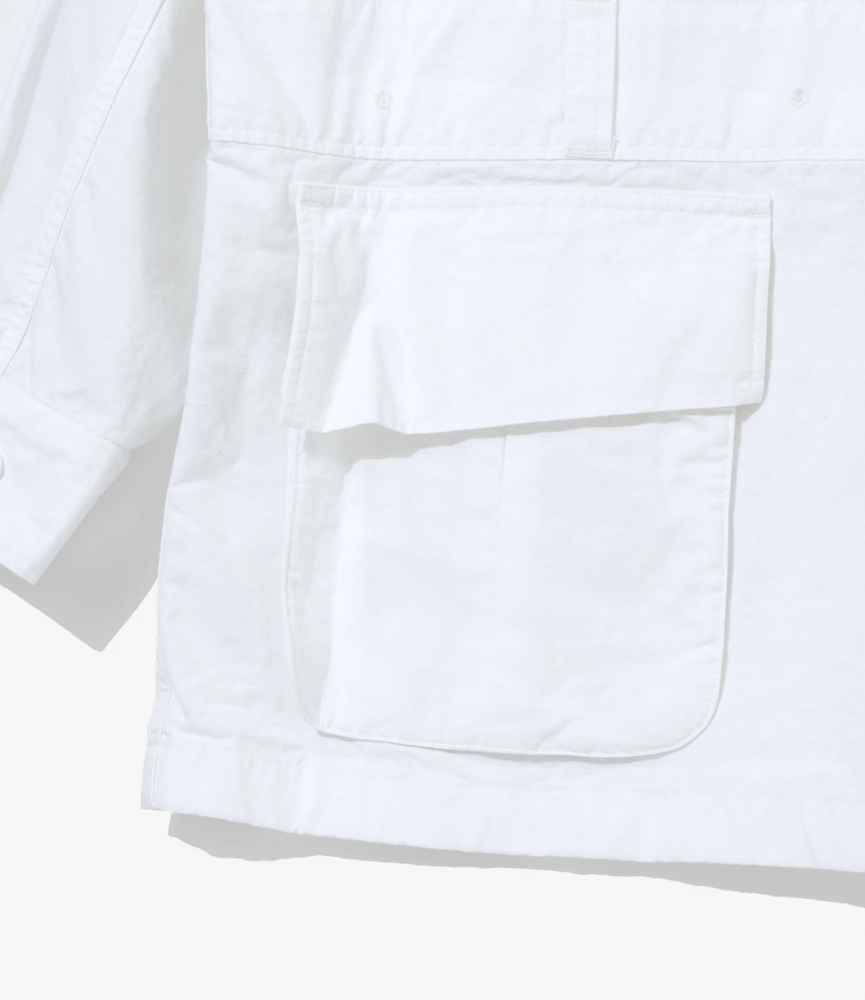 EGxBeams+ | Pradio Jacket | White Cotton Ripstop - Image 5