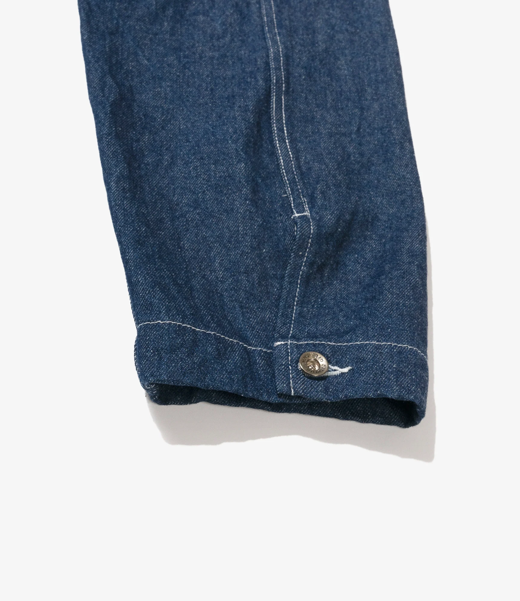 Engineer Short Jacket - Indigo 12oz Denim - Image 5