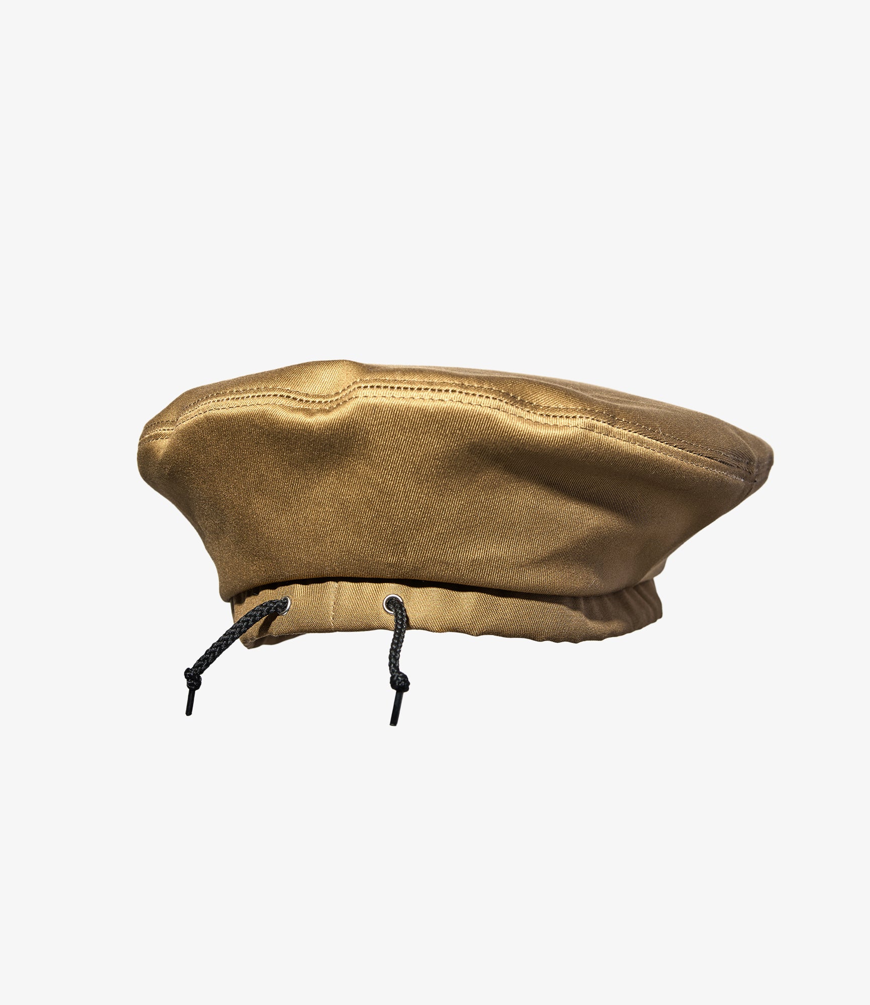 Beret - Camel Cotton High Count Heavy Twill - Image 2