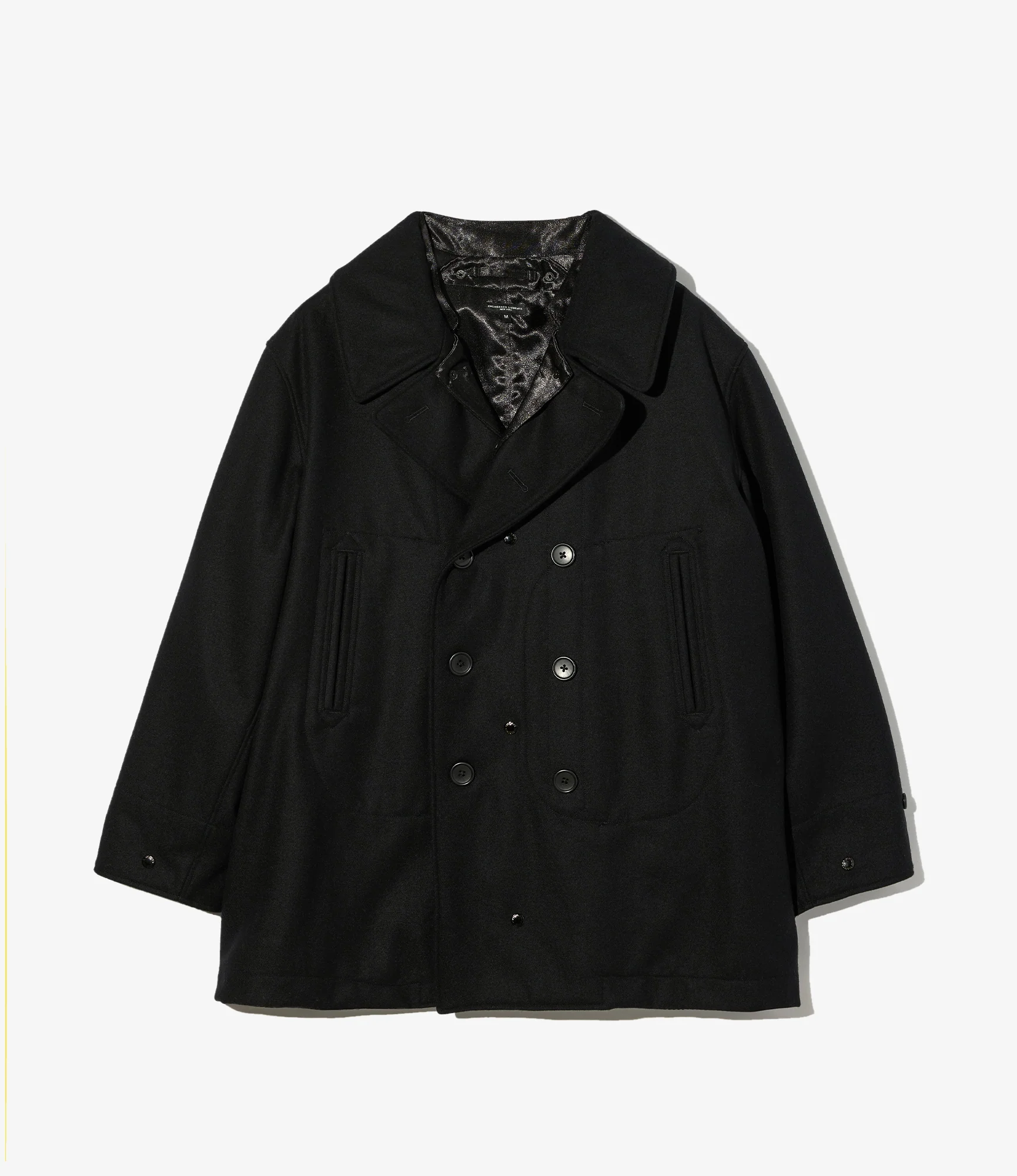 Fireman Jacket - Black 24oz Wool Melton