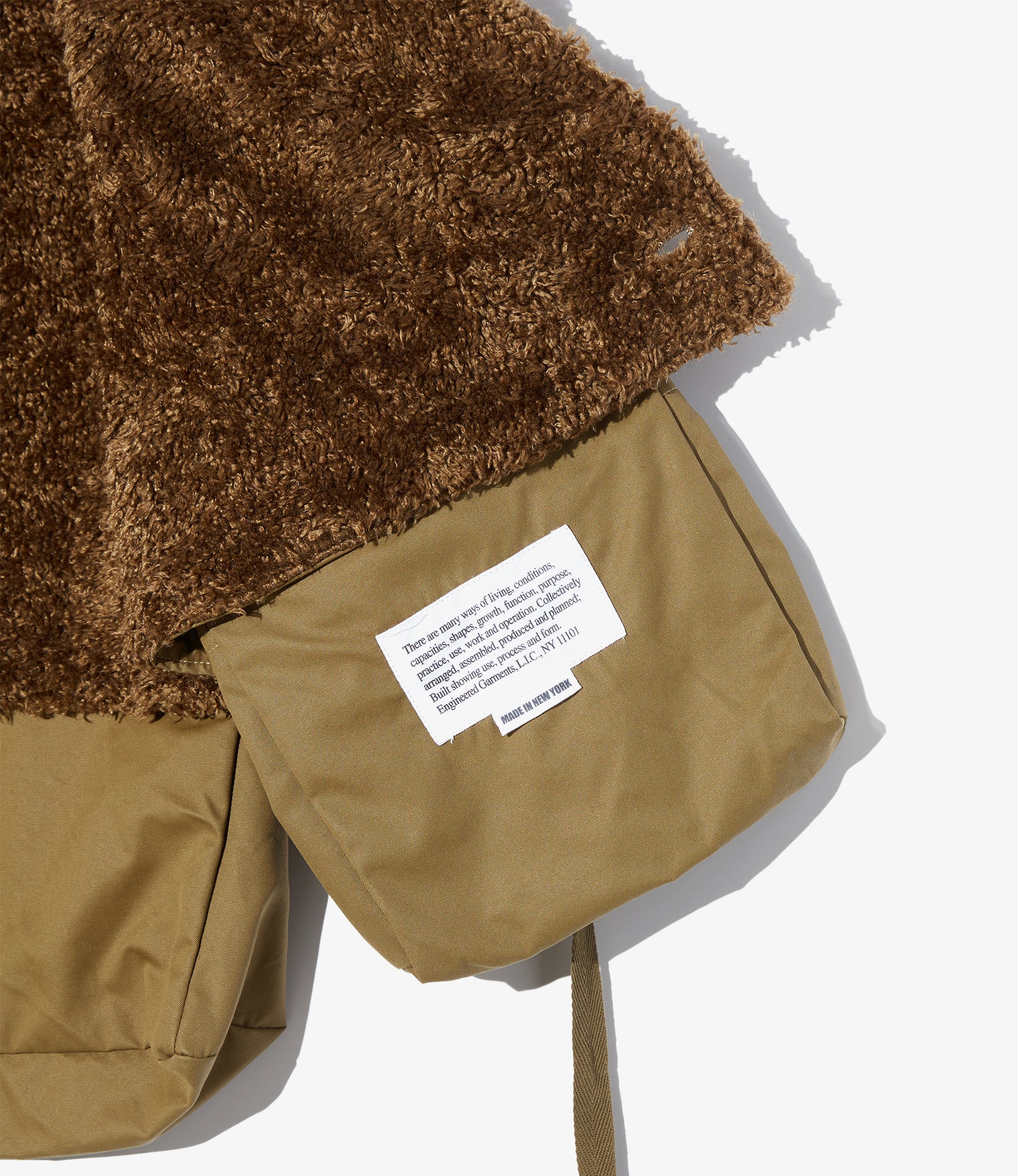 Fowl Vest - Khaki Coated Nyco Twill - Image 3
