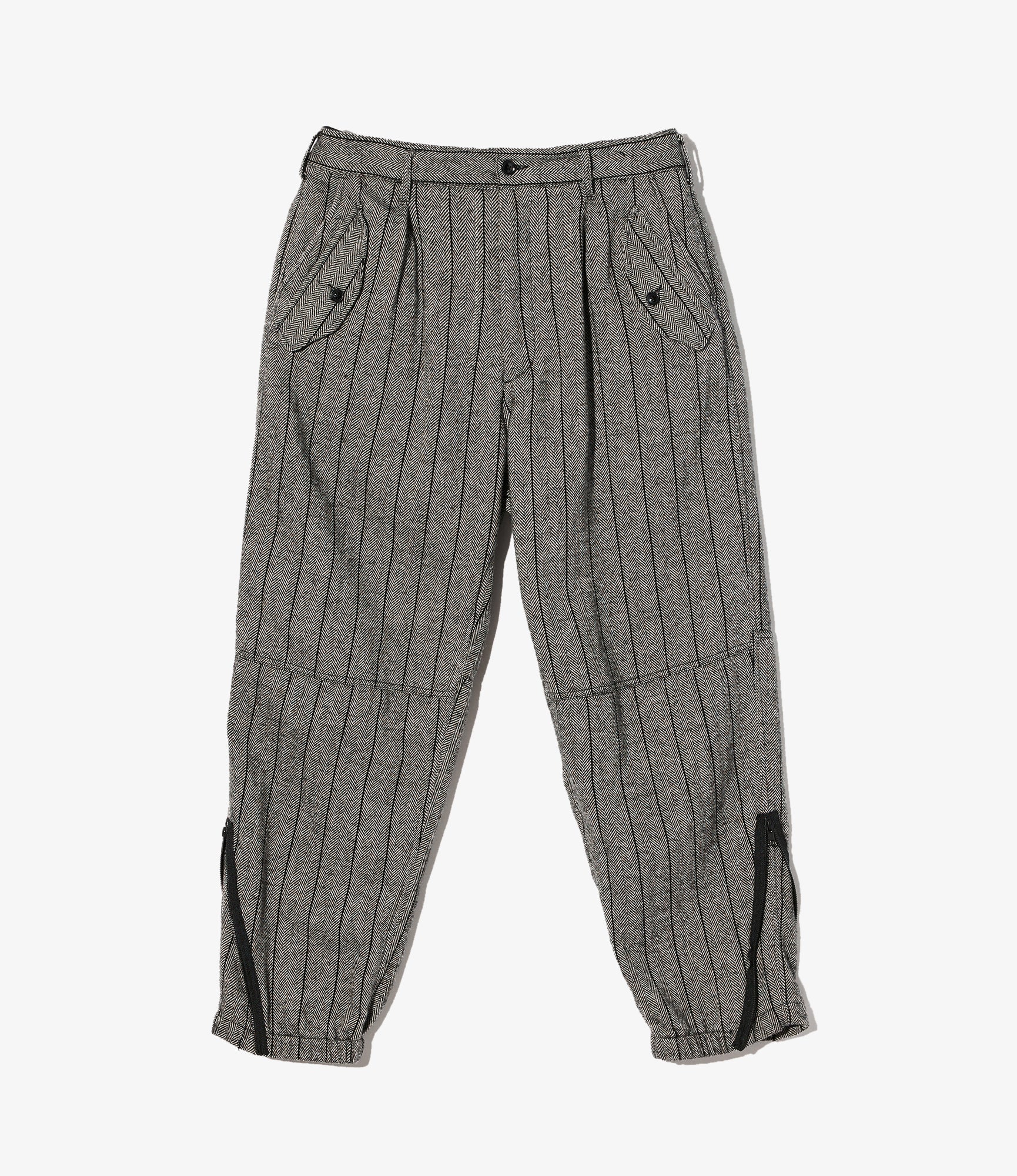 IAC Pant - Dk. Grey Wool Striped HB