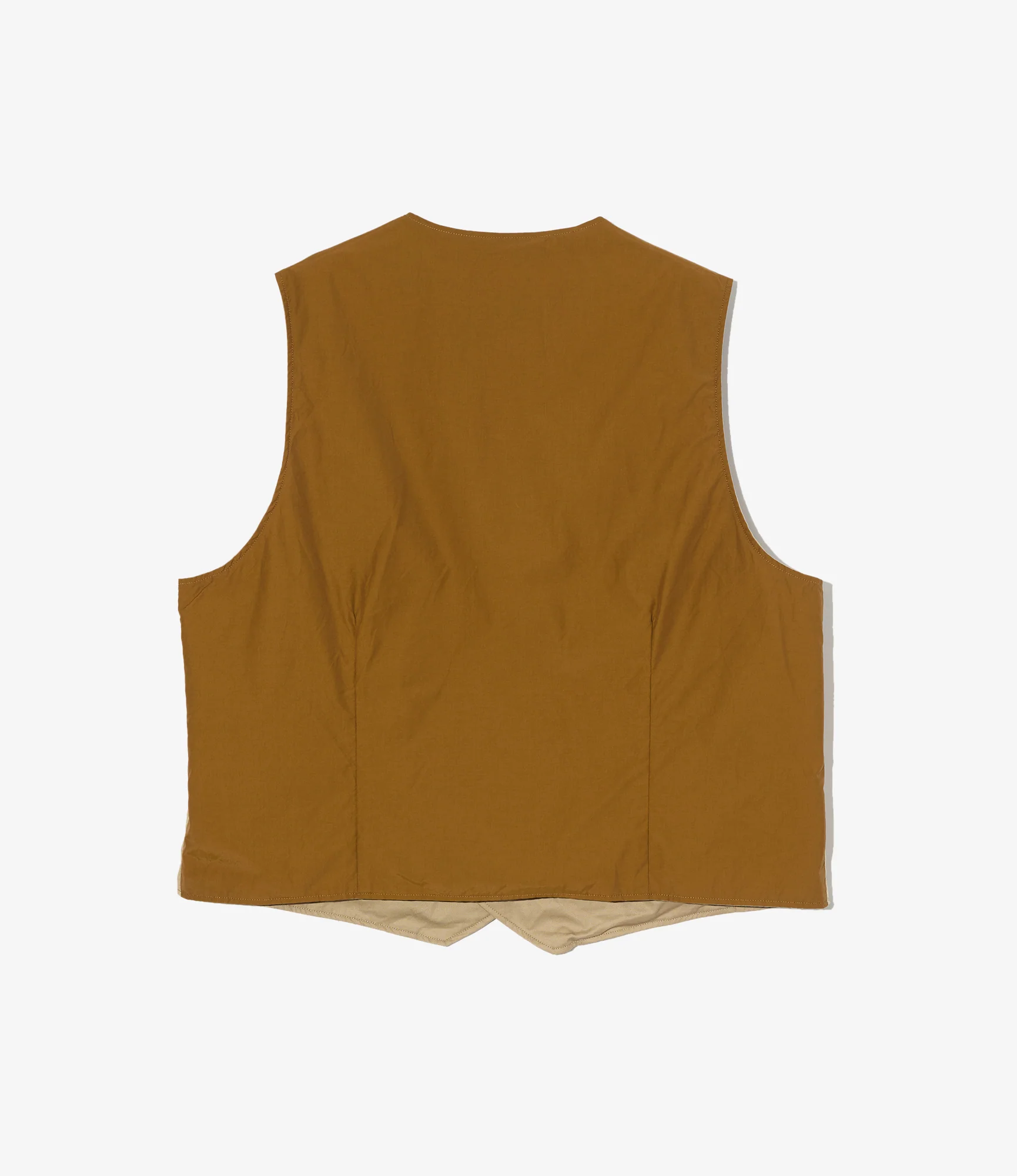 Reversible Vest - Khaki High Count Twill - Image 4