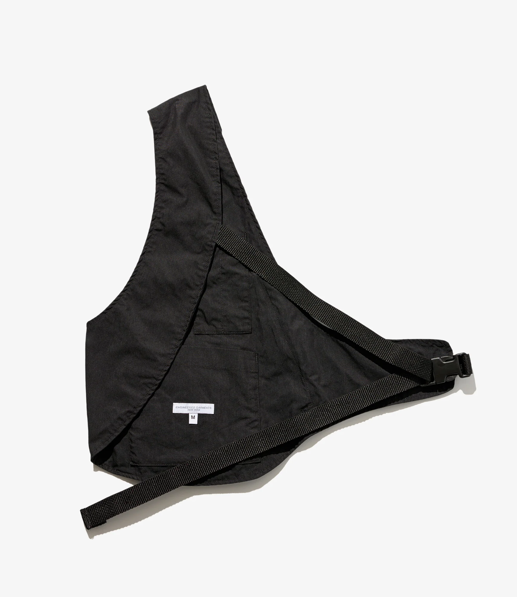 Shoulder Vest - Black Lt. Weight Nyco Poplin - Image 2