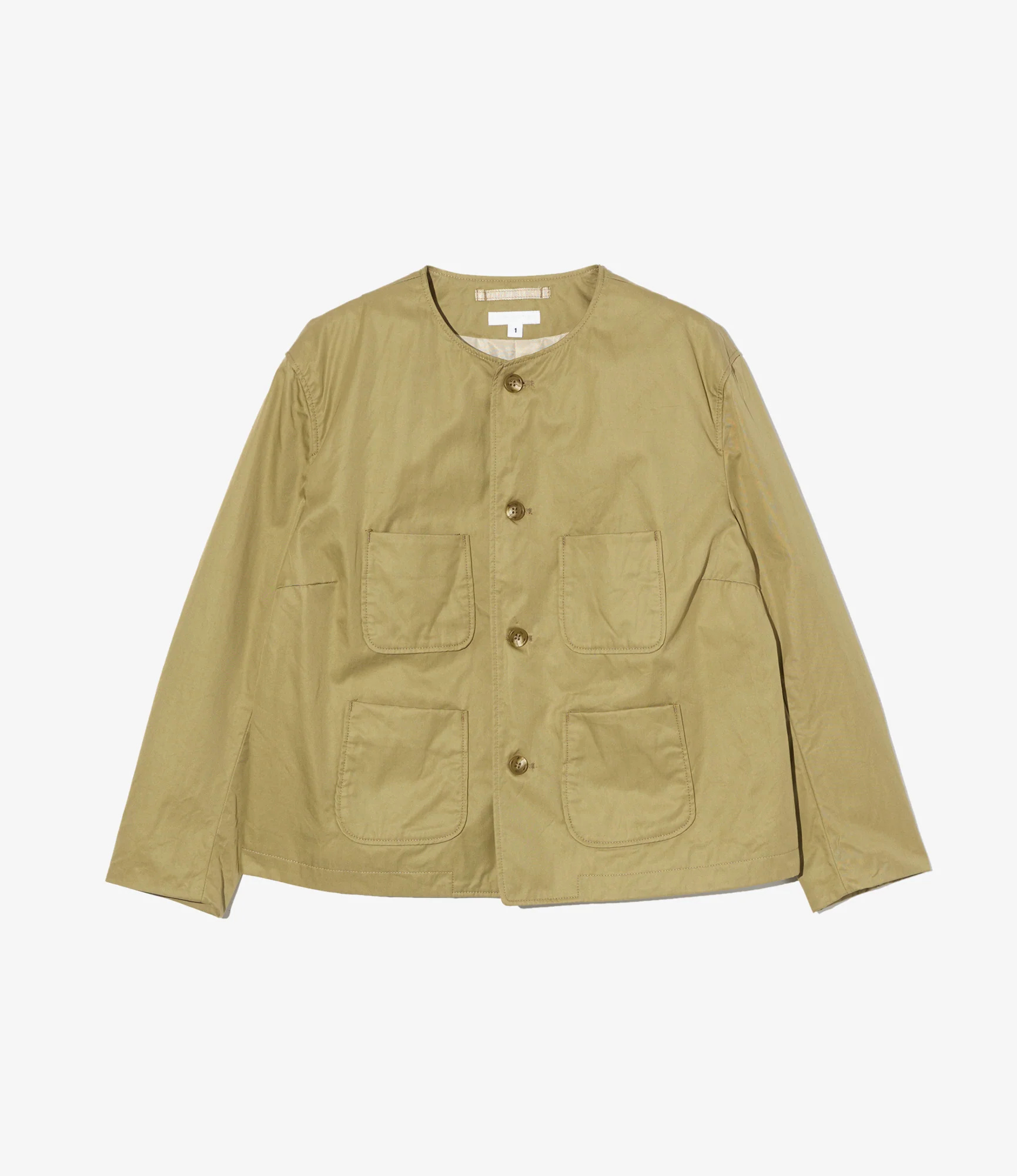 Women's CN Jacket - Khaki Cotton French Twill