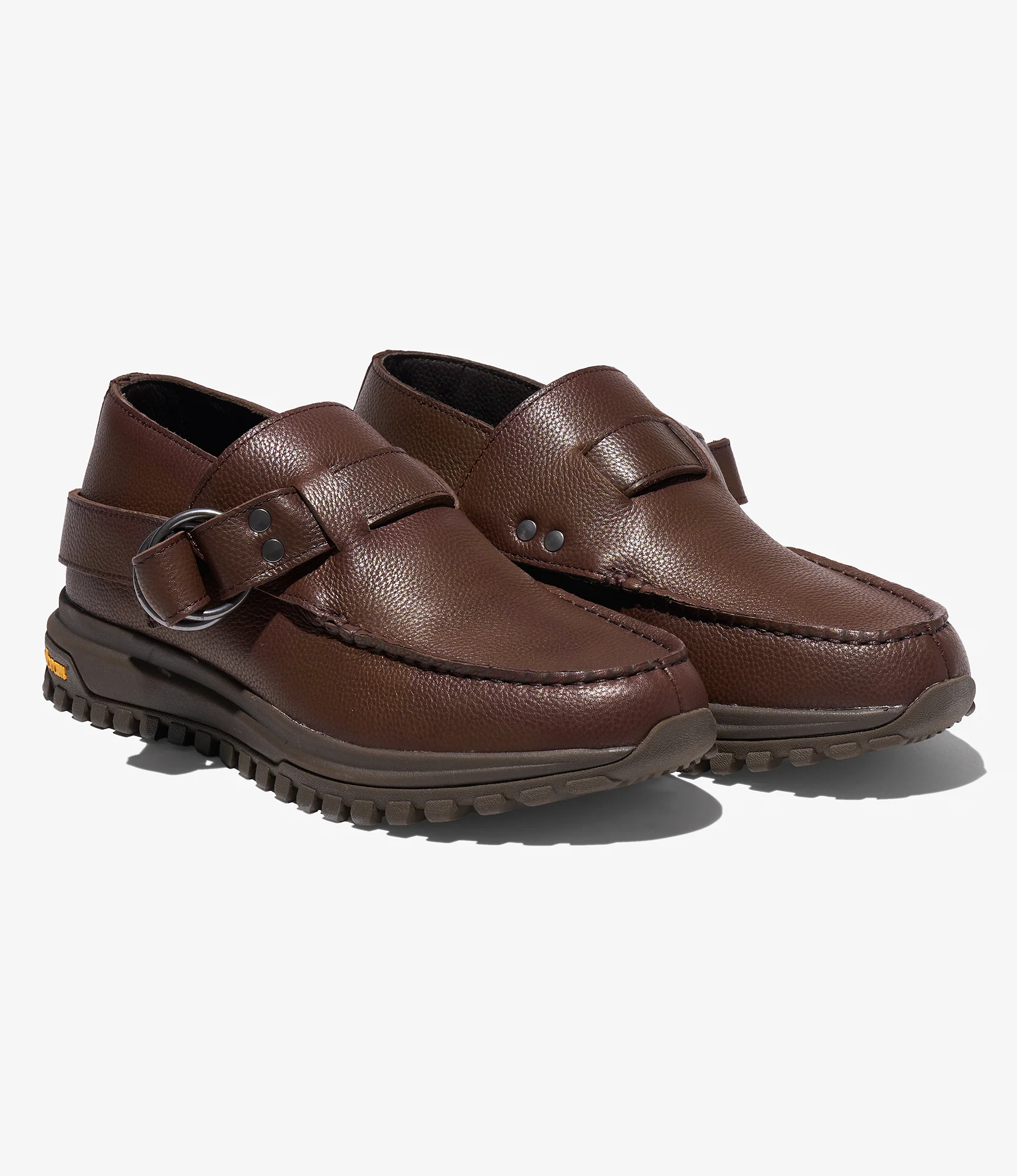 Engineered Garments x Suicoke - Ring Moc - Brown Grain Leather
