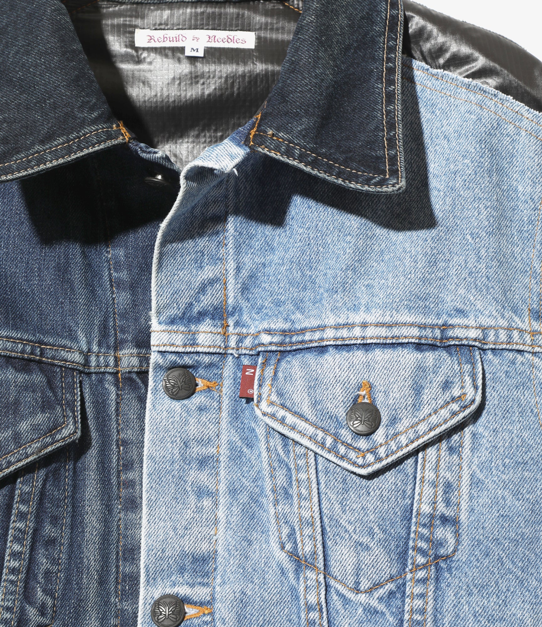 Jean Jacket -> Covered Jacket - Indigo - Image 4