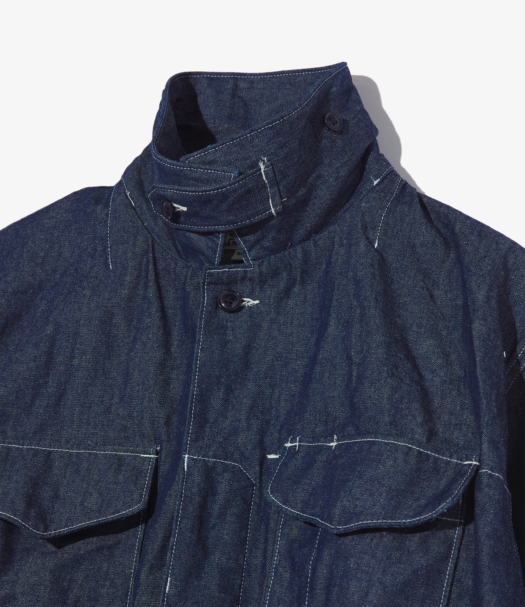 MC Jacket - Black Cotton Ripstop - Image 2