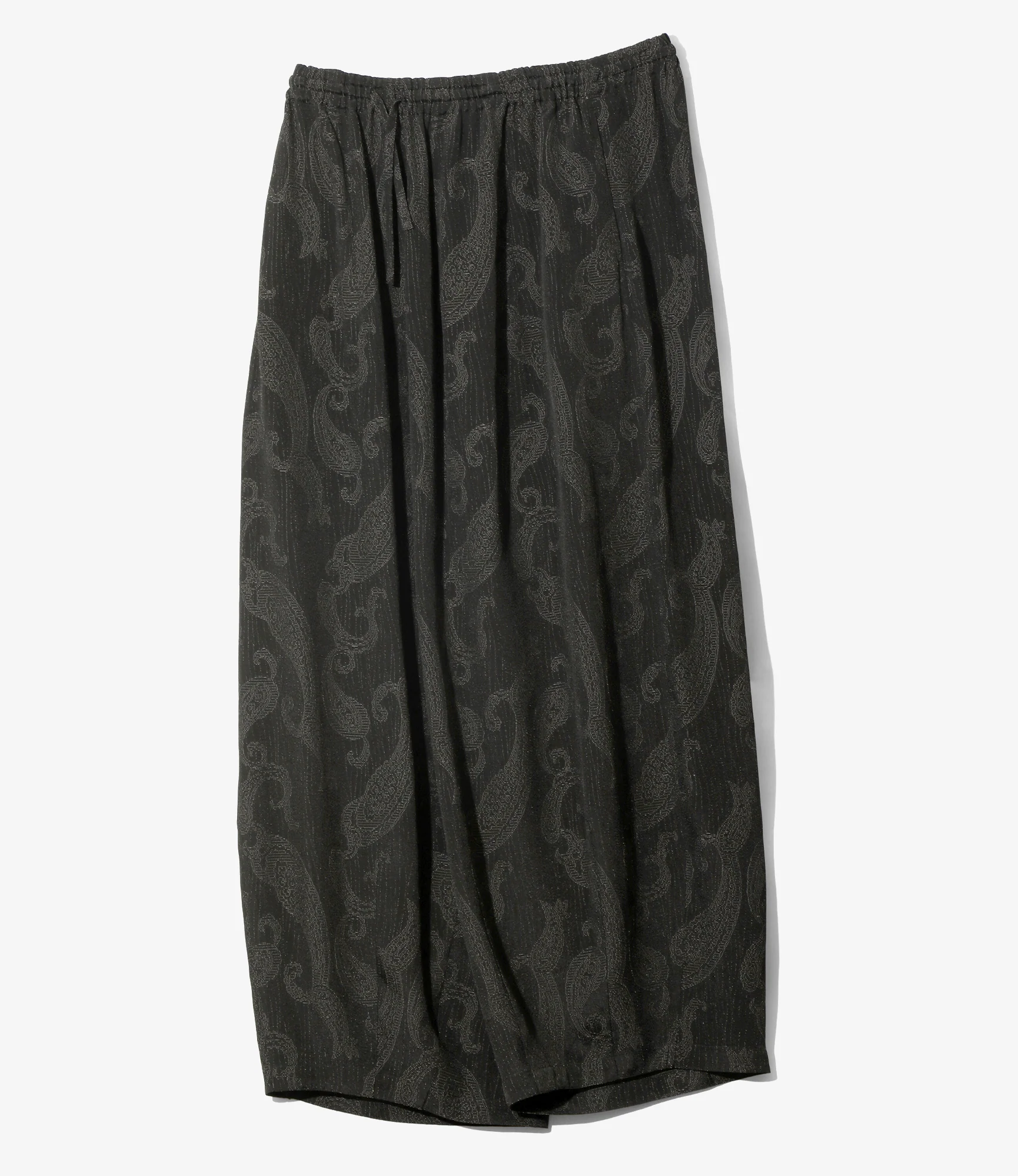 H.D. Pant - Black - Rayon Paisley Jacquard - Image 3