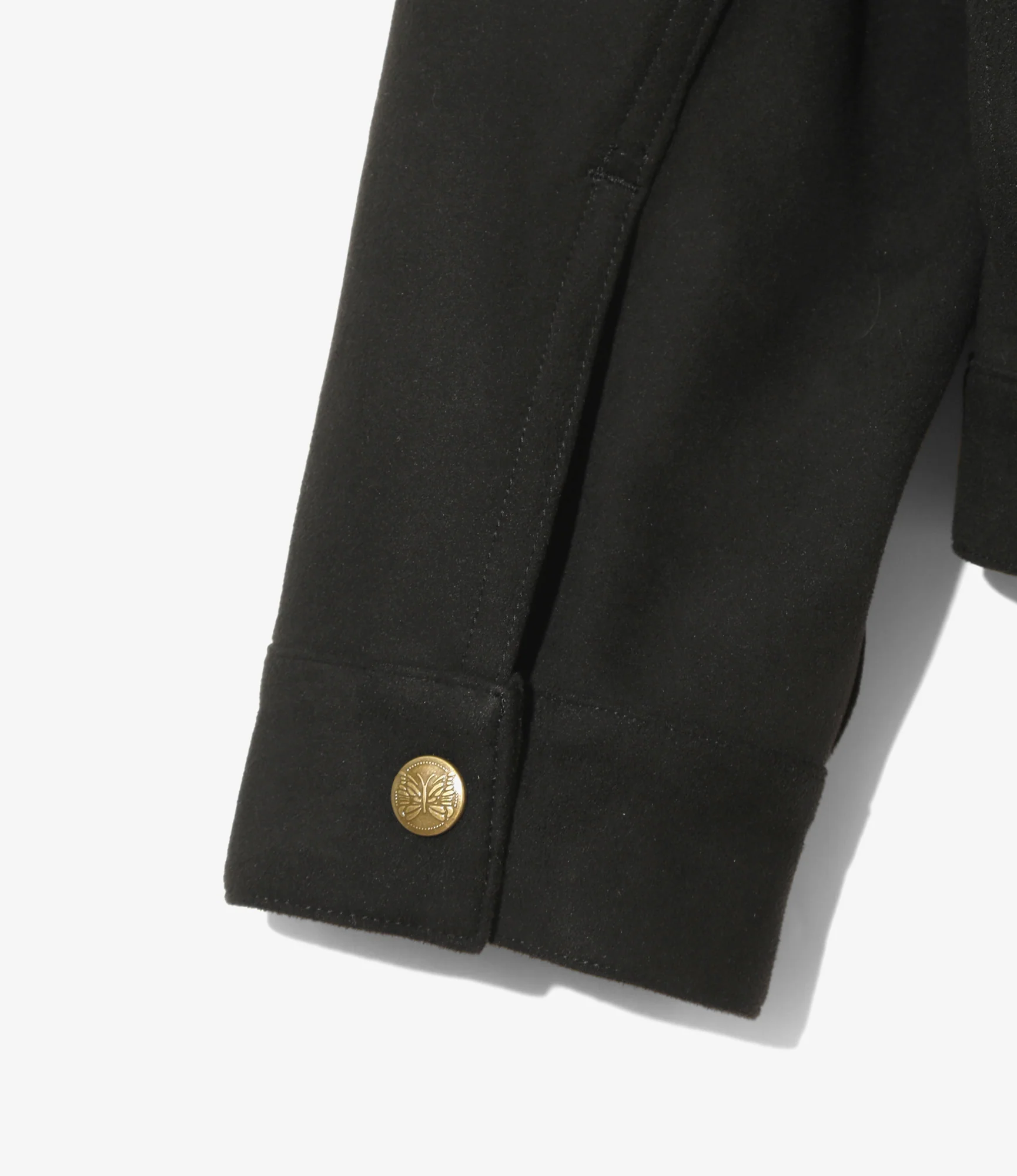 Penny Jean Jacket - Black - Synthetic Suede - Image 6