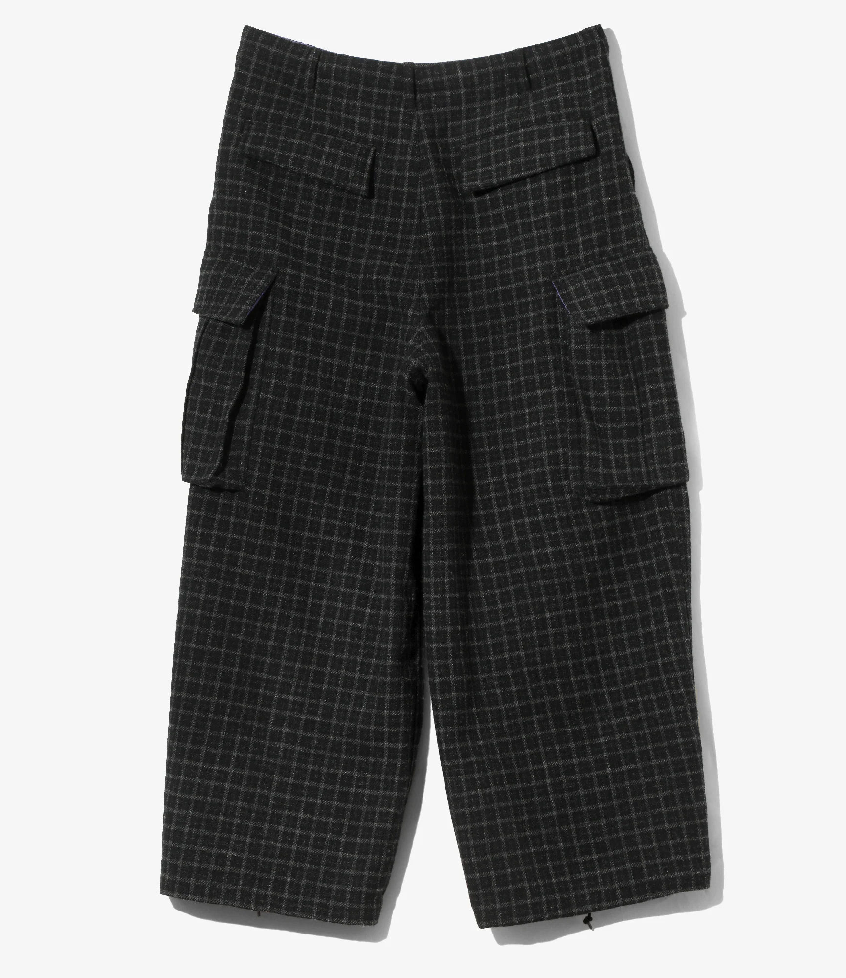 H.D. BDU Pant - Charcoal - Wool Tweed Plaid - Image 5