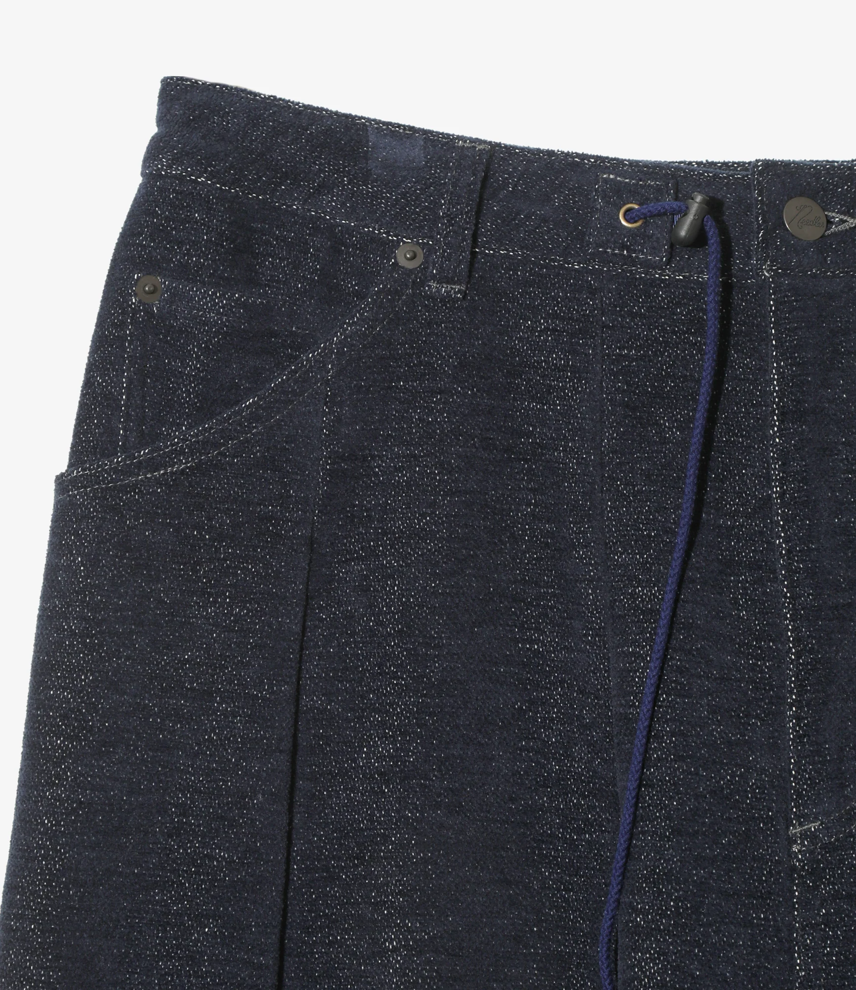 Women's H.D. Jean - Navy - Cotton / Washi Chenille - Image 2