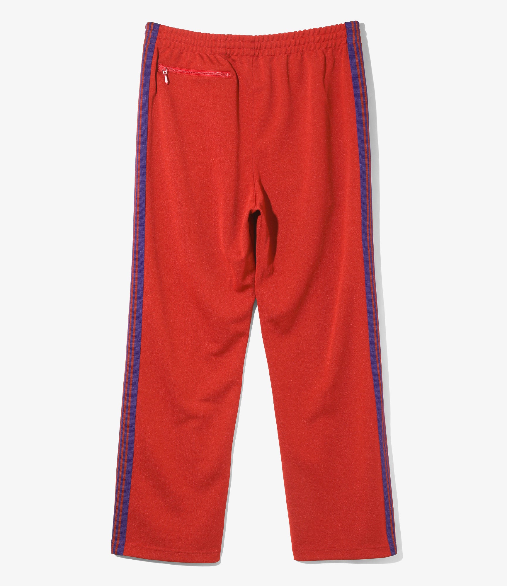 Women's Track Pant - Red - Poly Smooth - Image 5