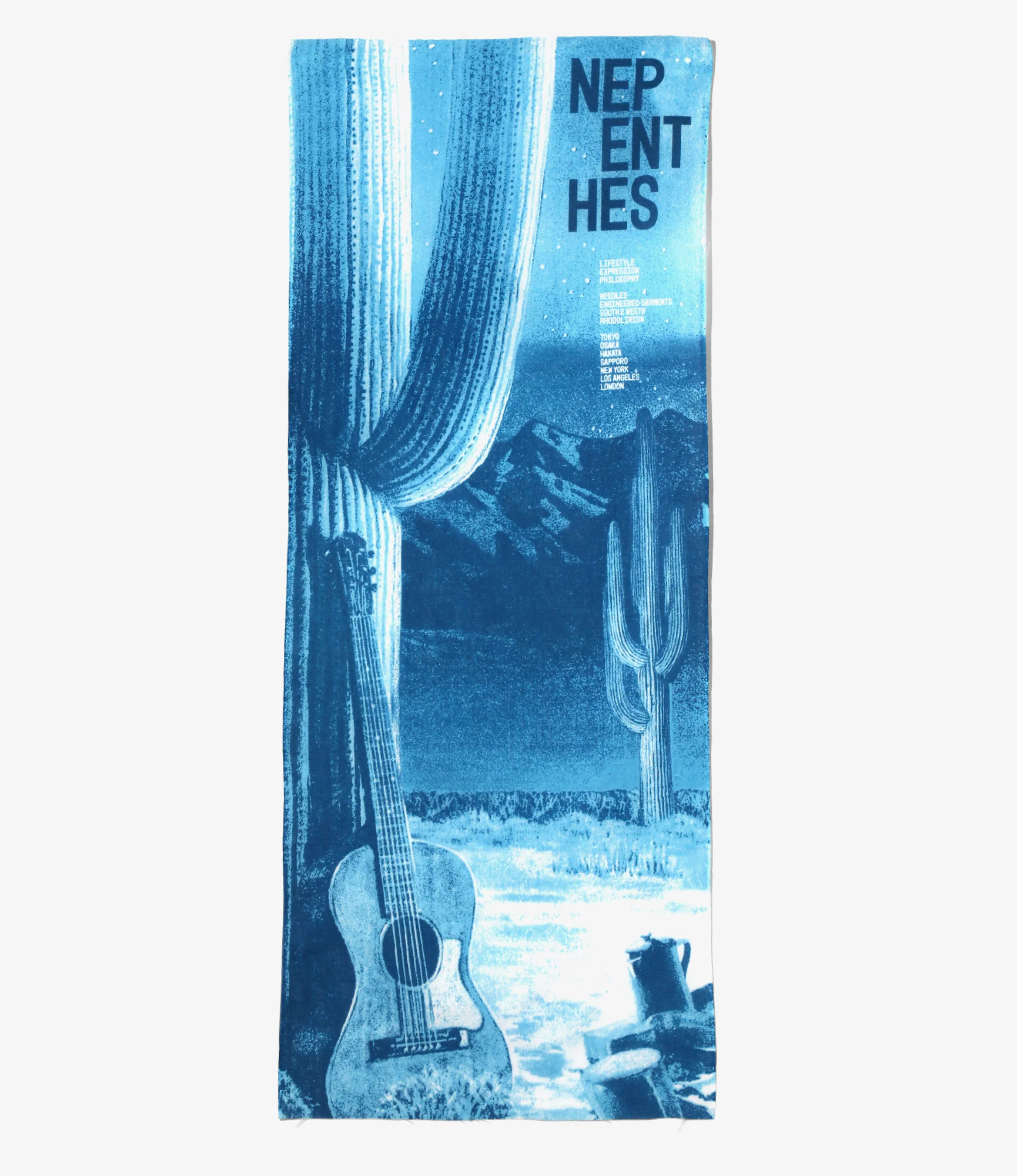 Nepenthes x Kazuhiro Ota - Tenugui Bandana - Cactus - Image 2