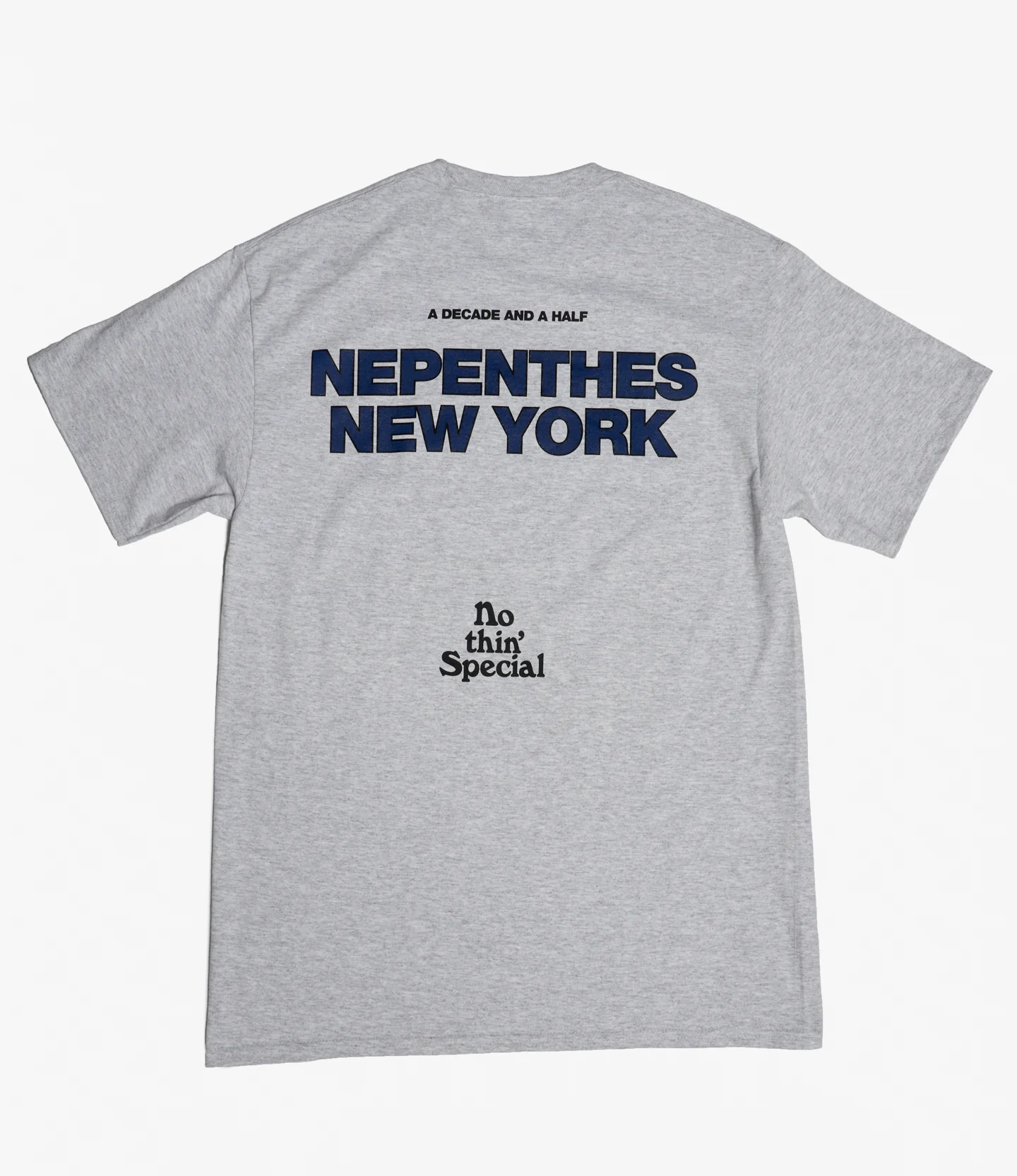 NNY x Nothin'Special - 307 W38TH Tee - Ash - Image 2