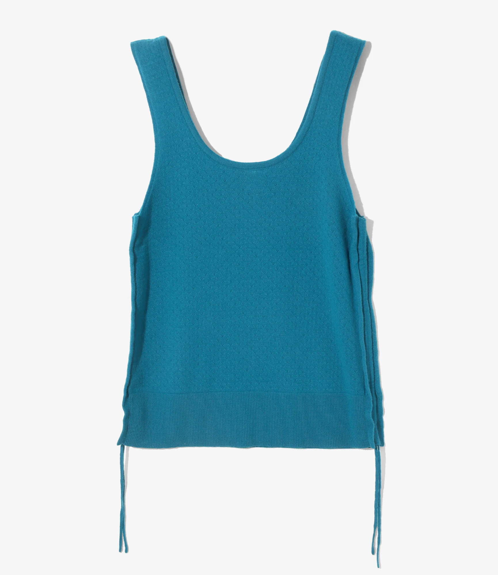 Apron Dress - Blue - Boiled Knit - Image 4
