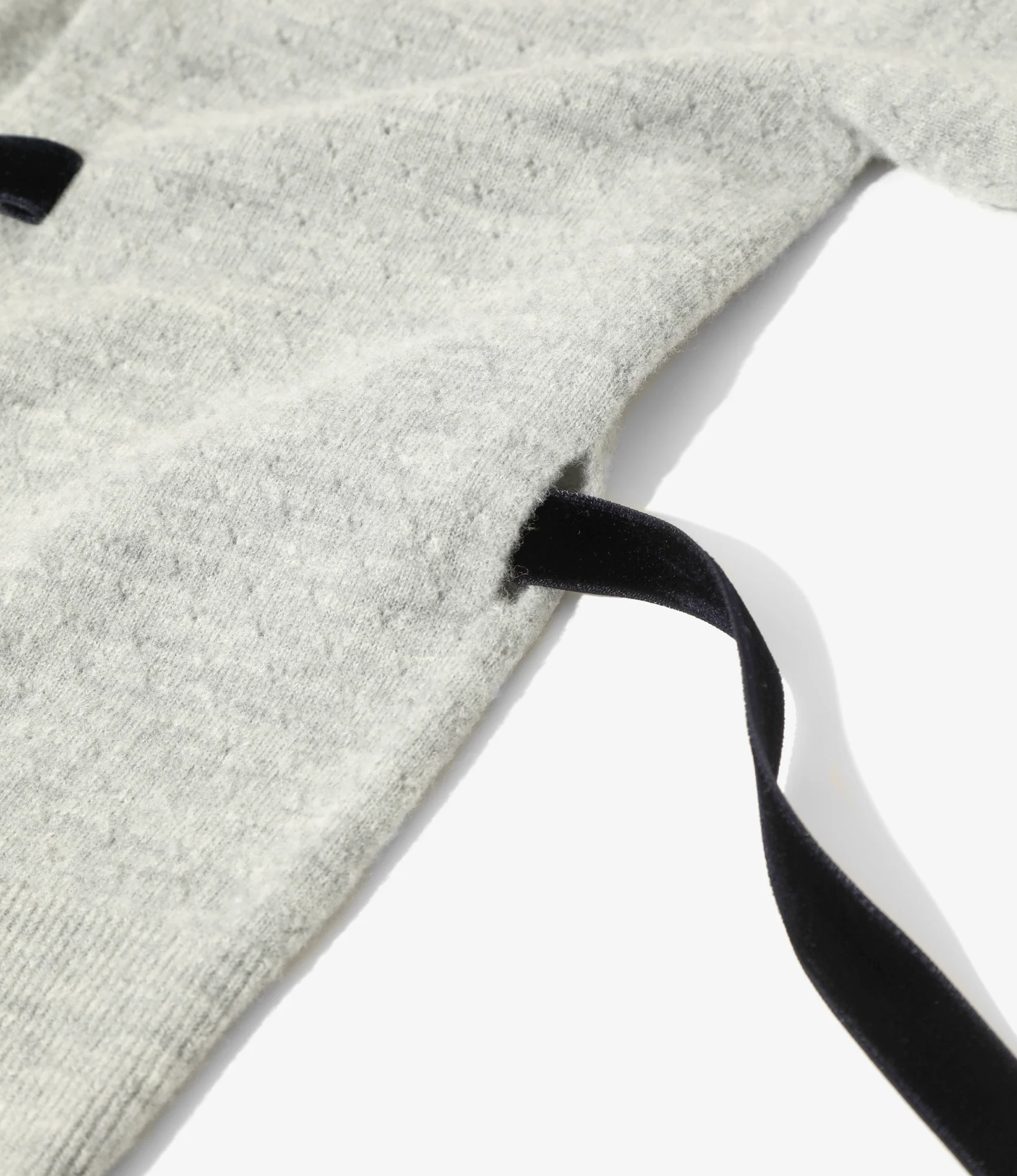 Ribbon Cardigan - H. Grey - Boiled Knit - Image 3