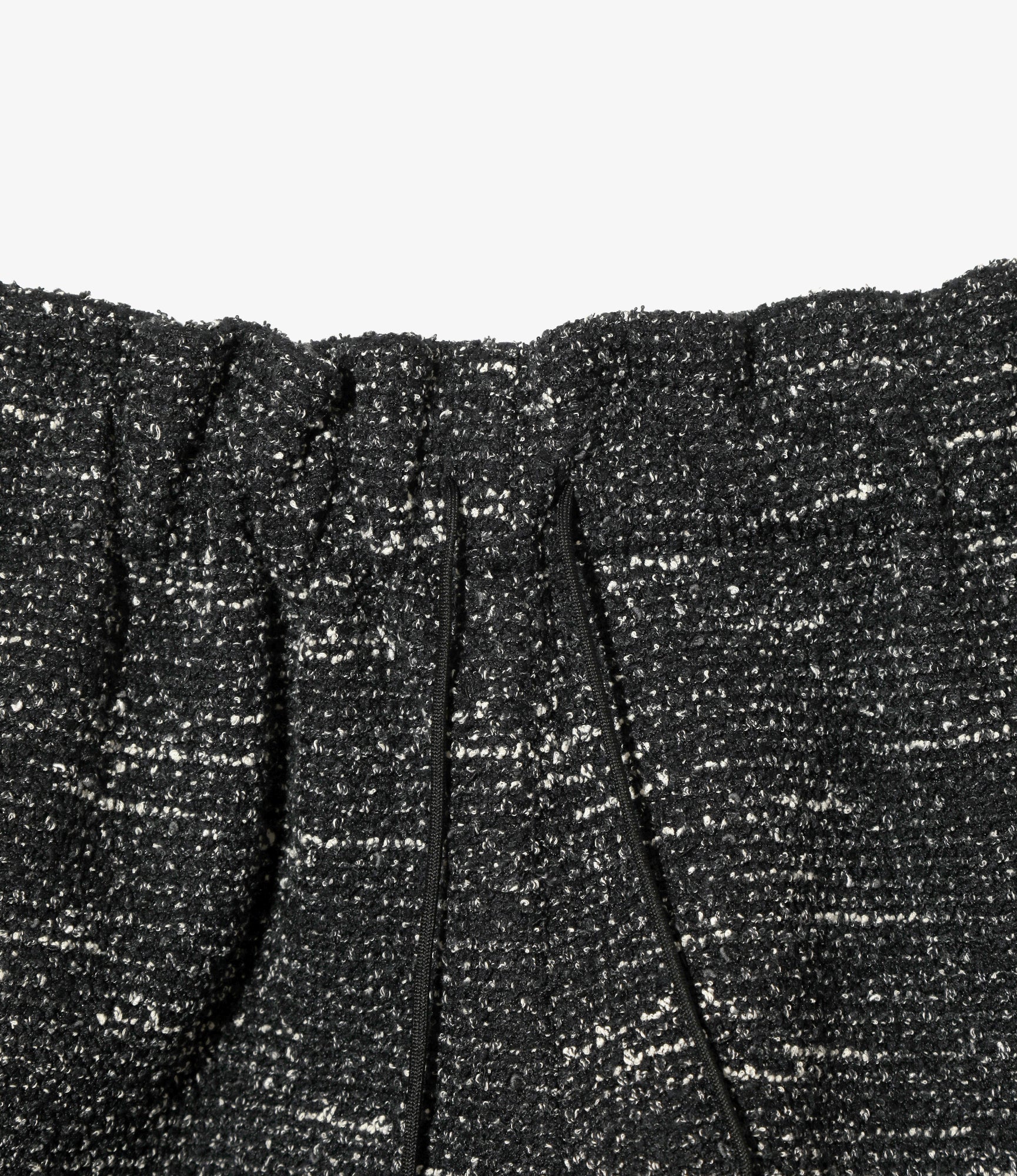 Women's Boxer Short Pant - Bonding Tweed - Black - Image 2