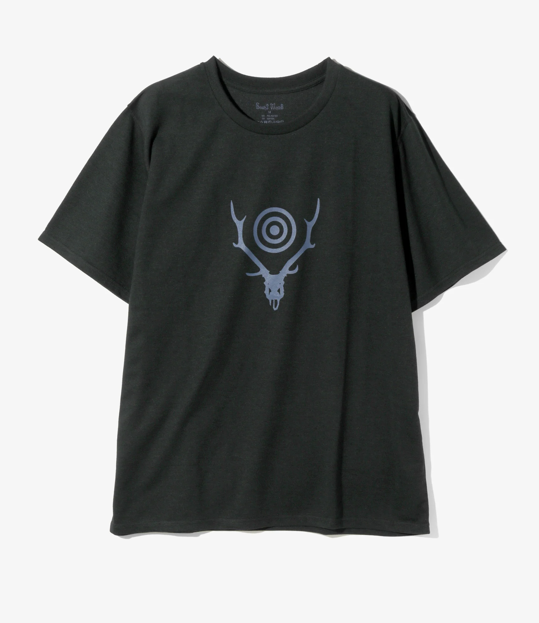 S/S Crew Neck Tee - Black - Skull&Target