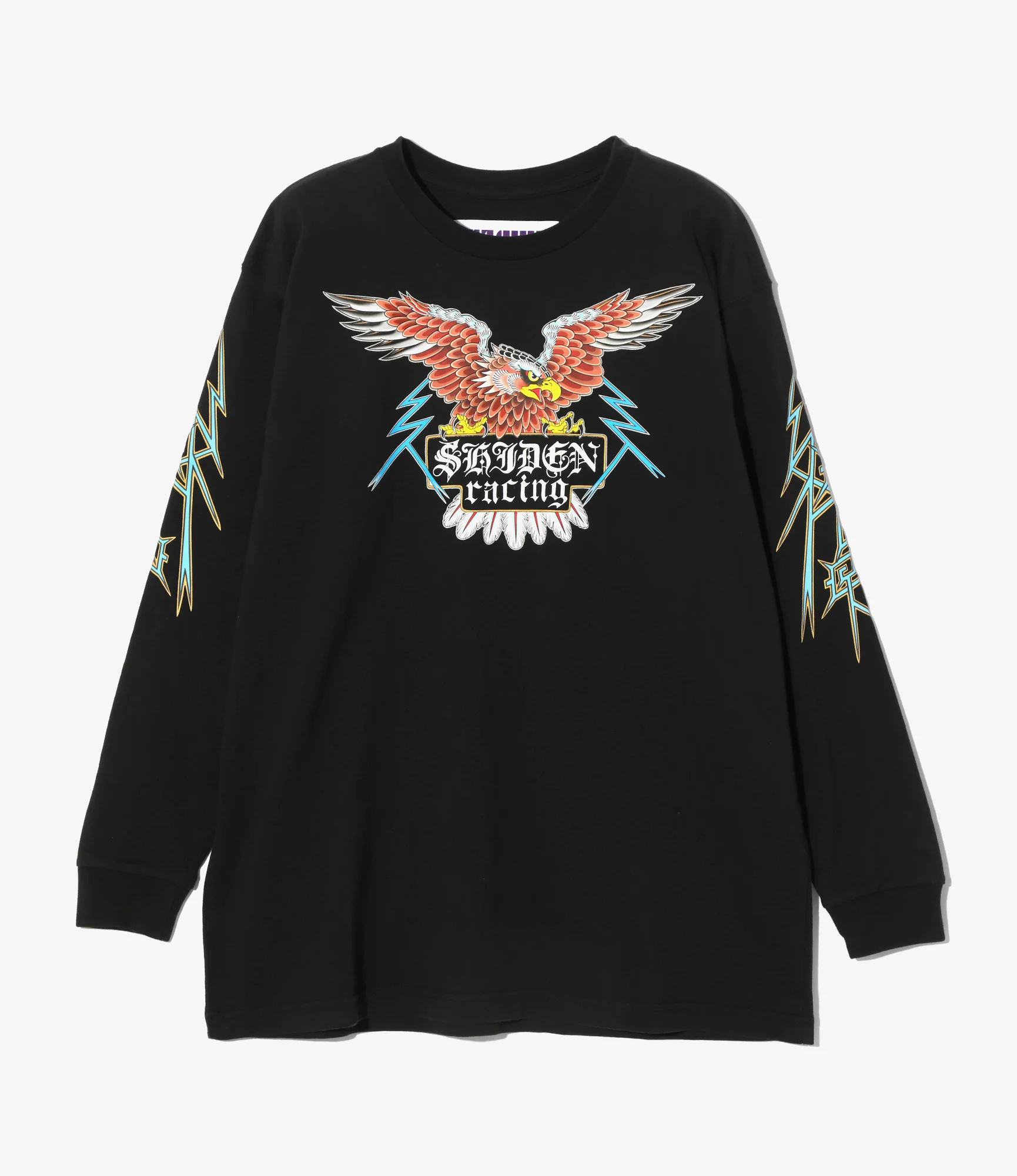 L/S Tee - Black - Eagle