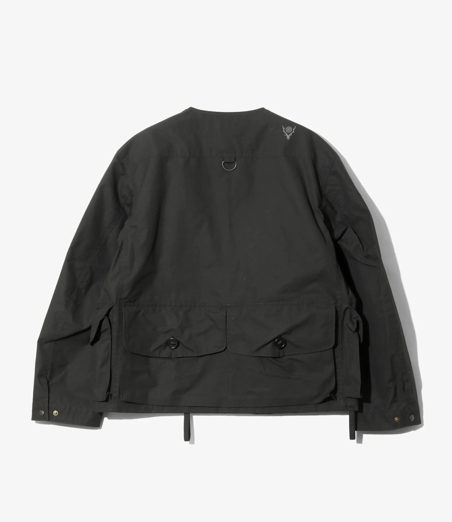 Tenkara Jacket - Black - Waxed Cotton - Image 5
