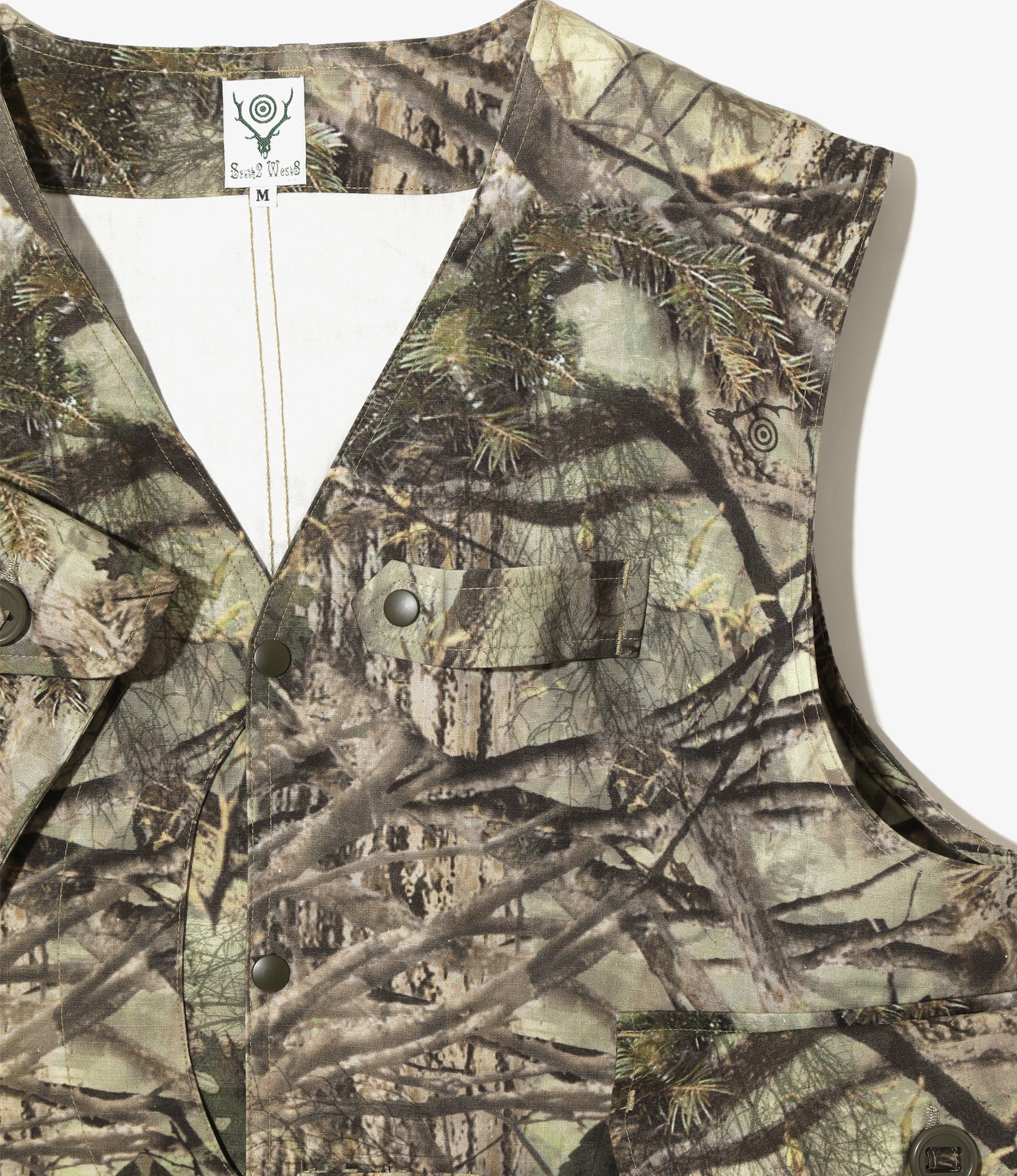 Tenkara Vest - S2W8 Camo - Cotton Ripstop / Printed - Image 2