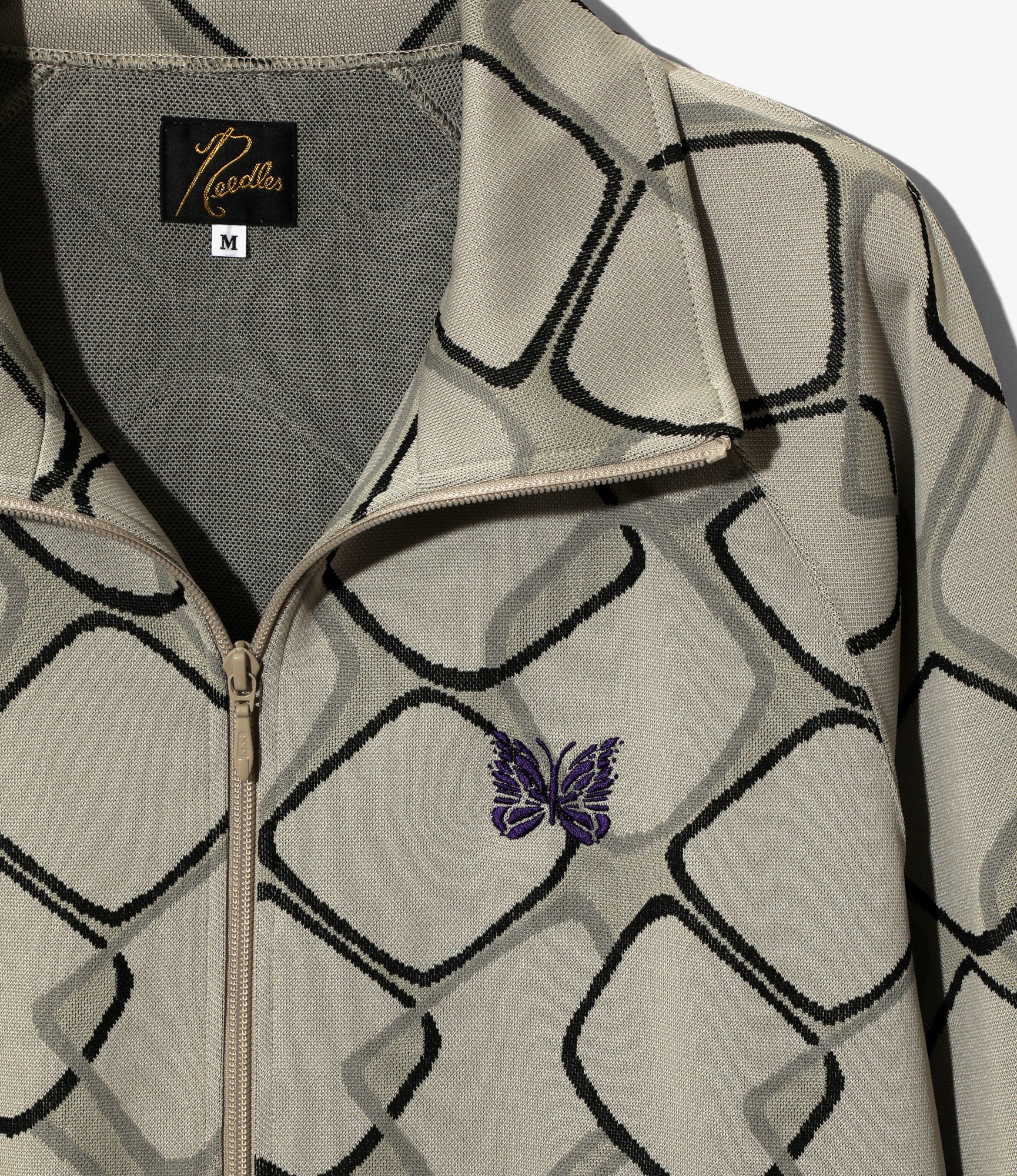 Track Jacket - Abstract - Poly Jacquard - Image 2