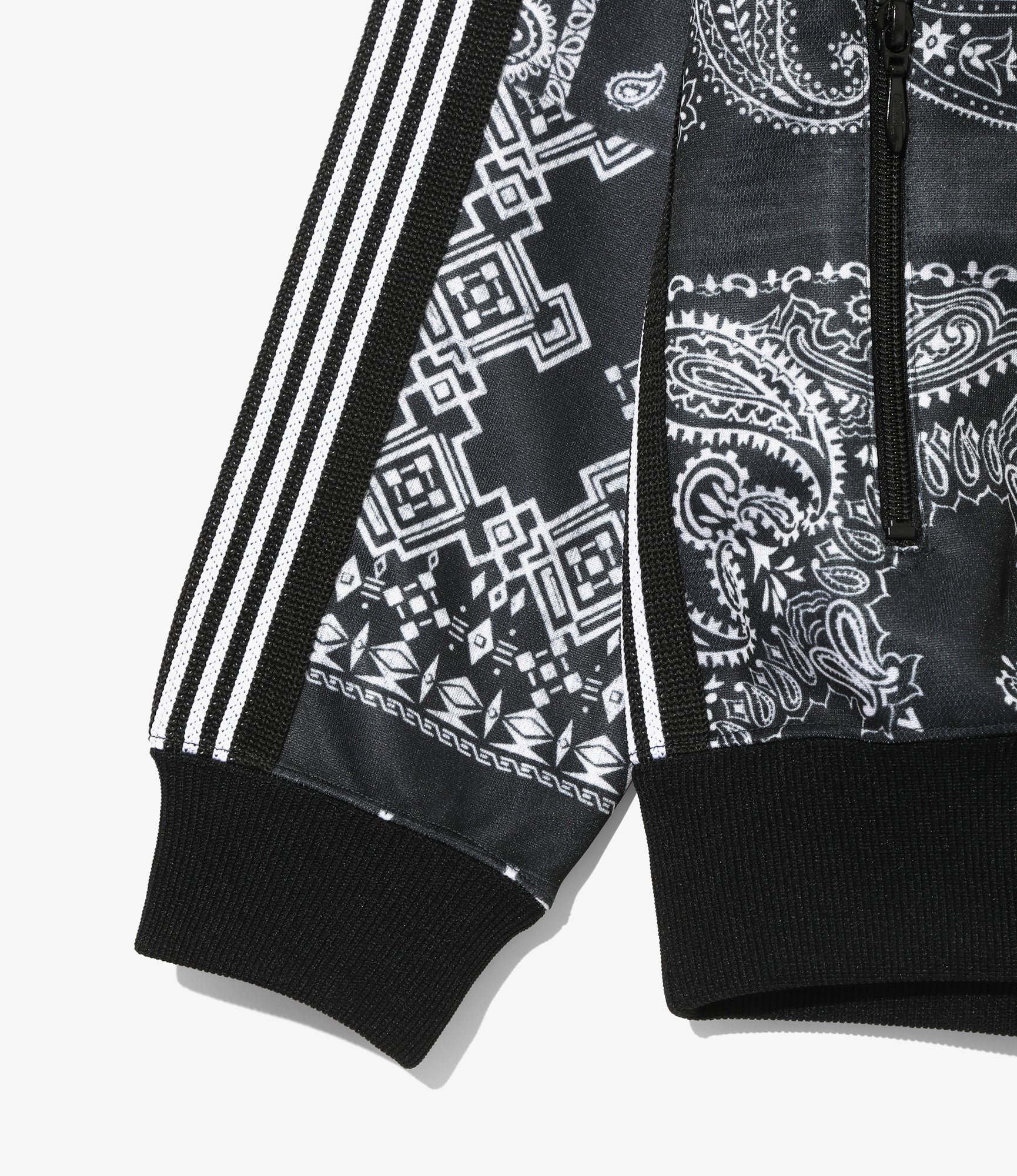 Needles x MIYAGIHEDTAKA - Track Jacket - Black - Bandana Print - Image 3