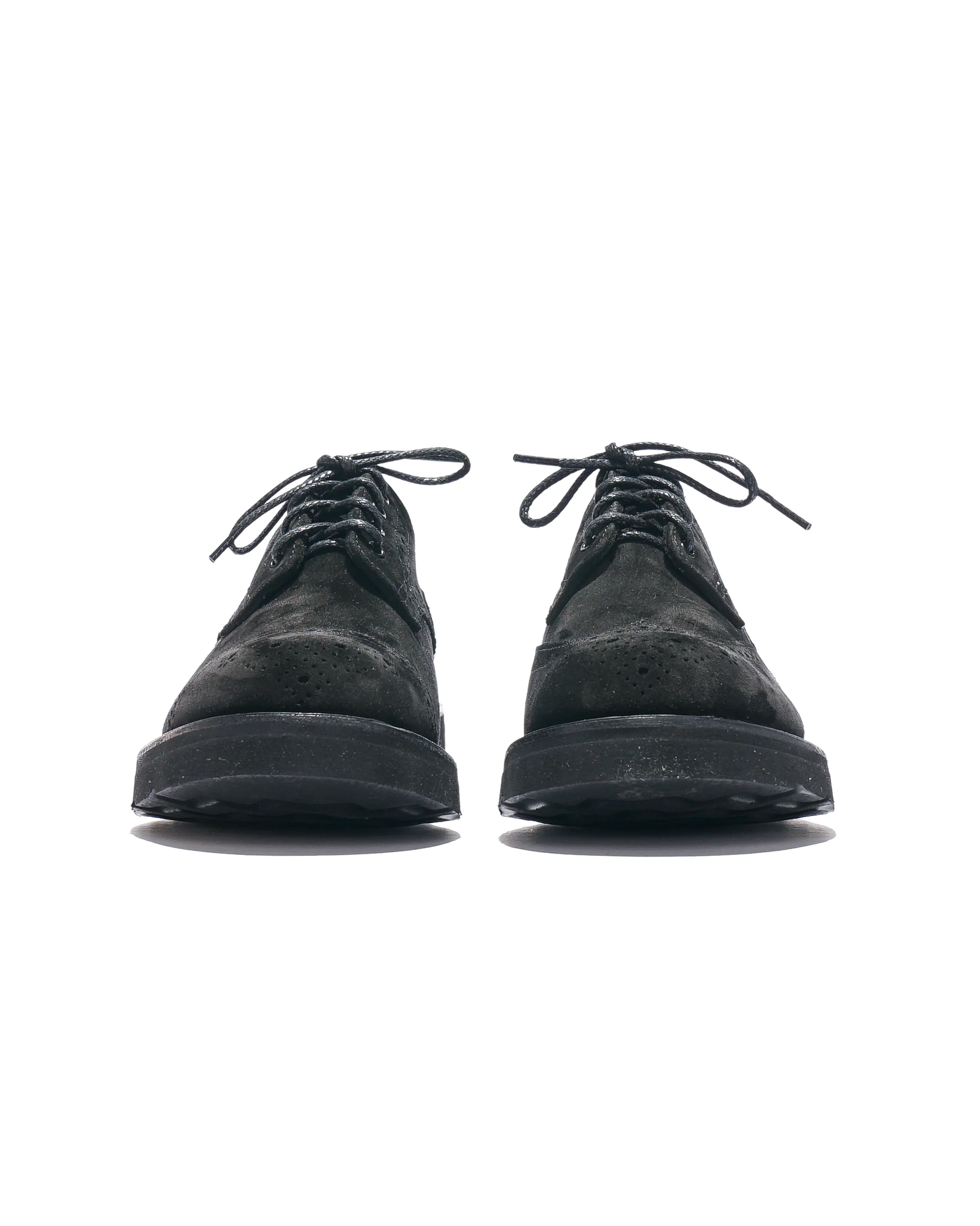 EG x Tricker's - Women's Asymmetric Gibson - Black - Suede - Morflex Sole - Image 5