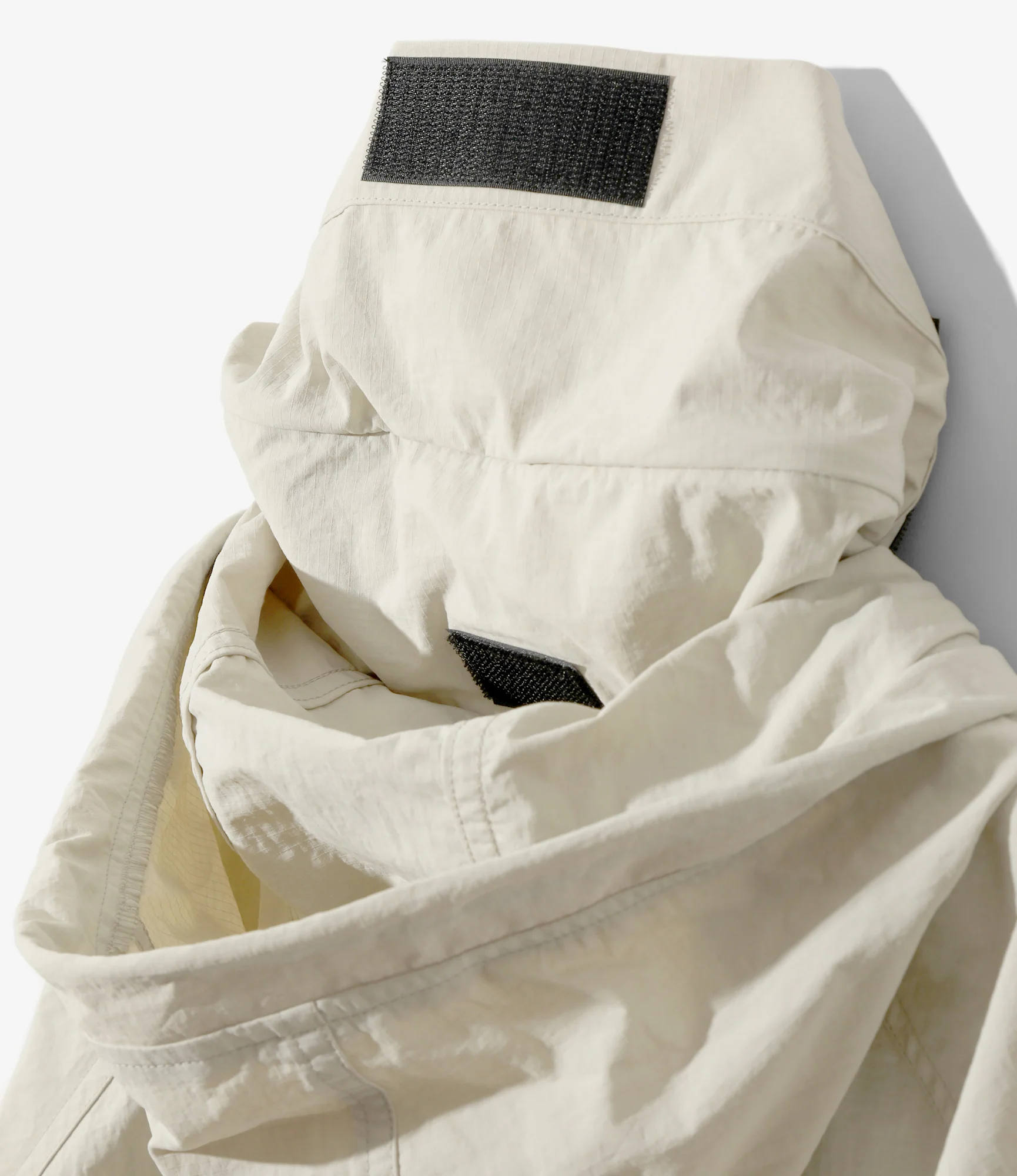 Weather Effect Jacket - Ivory - Nylon Ripstop - Image 6