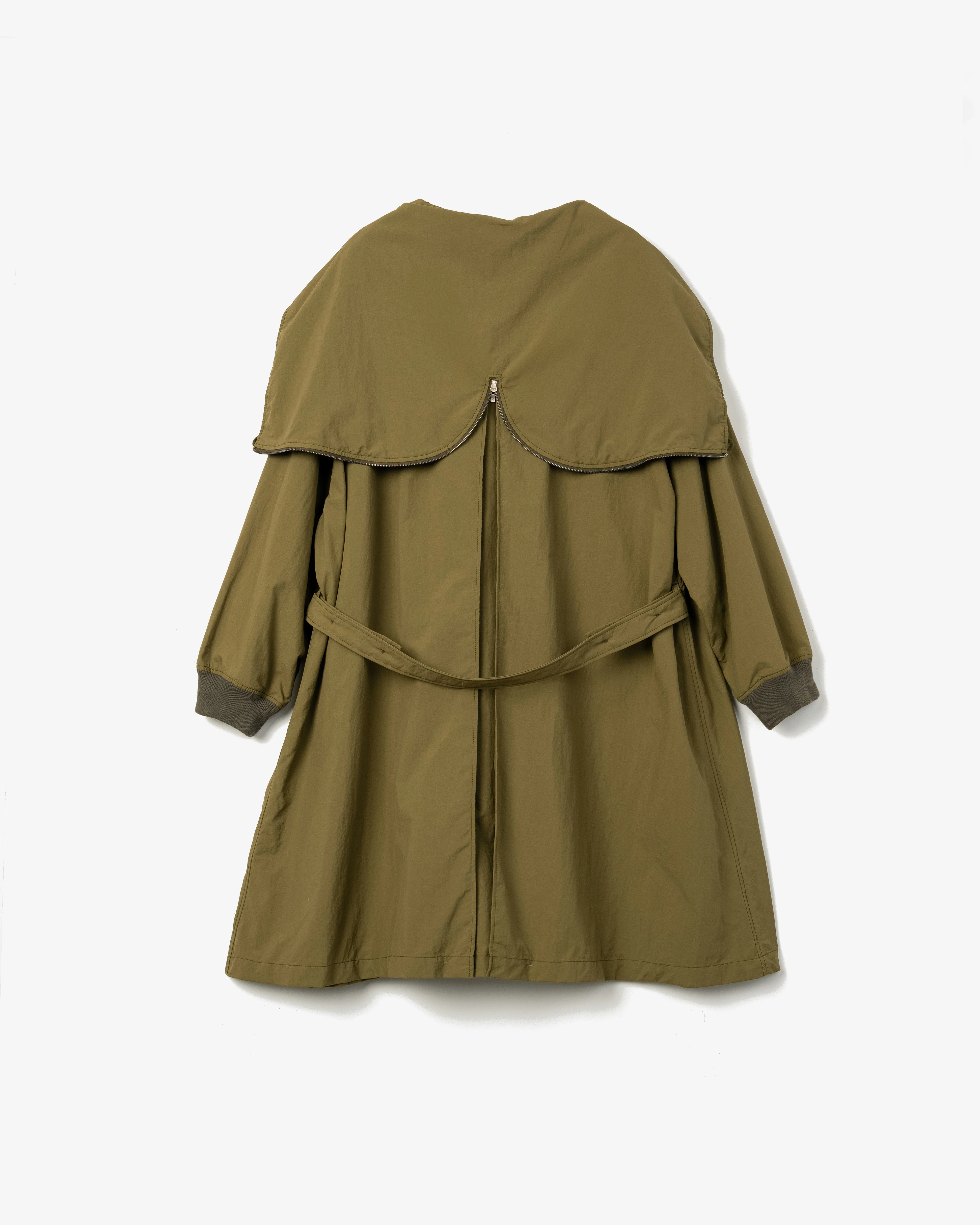 Women's Deck Dress - Olive Recycled Nylon - Image 2