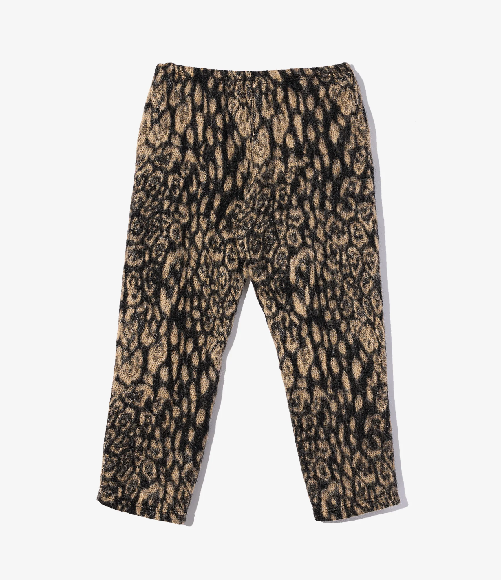 Women's STK Pant - Brown Wool Poly Leopard Jq. - Image 2