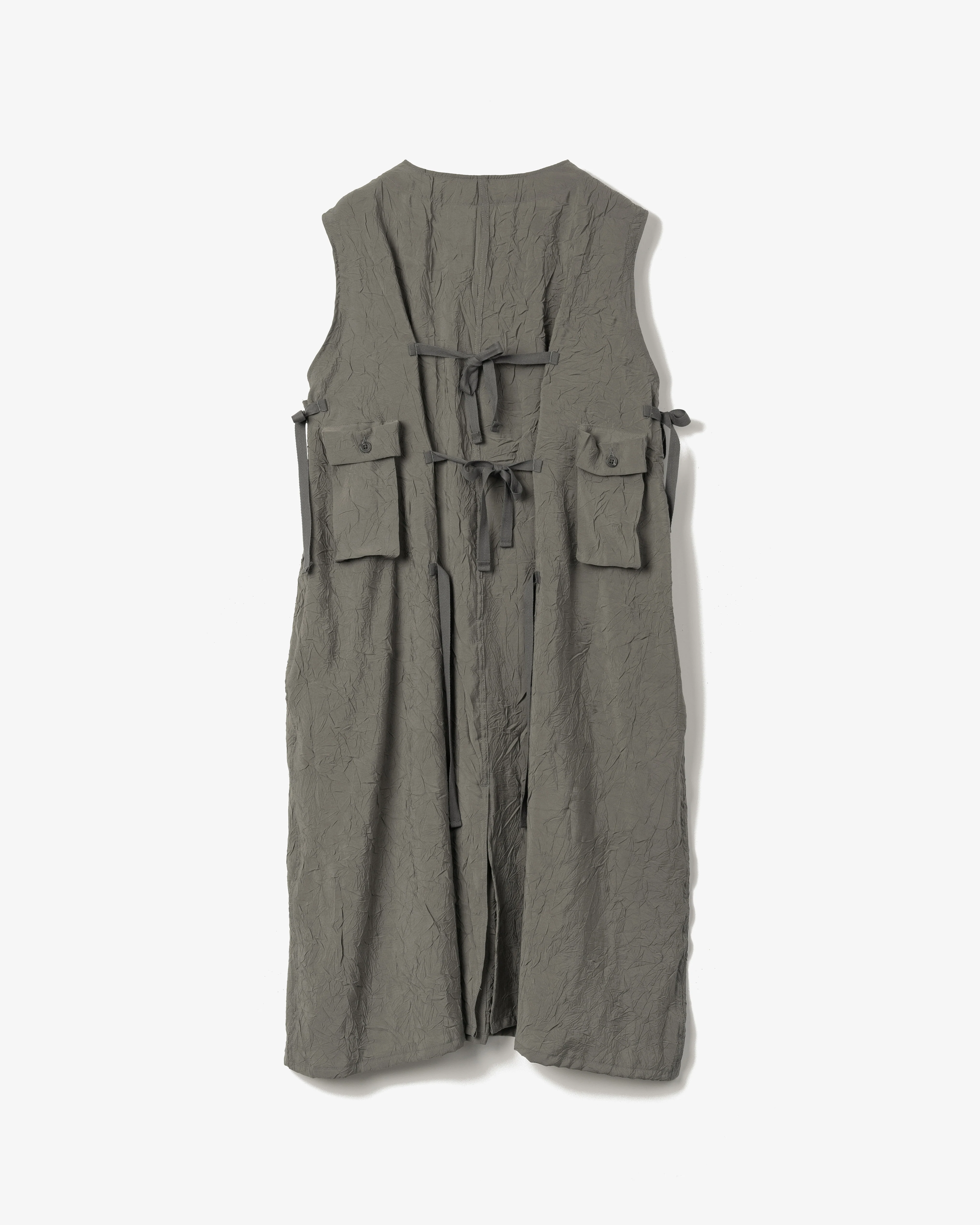 Women's C-1 Dress - Grey Crushed Modal Poly - Image 2